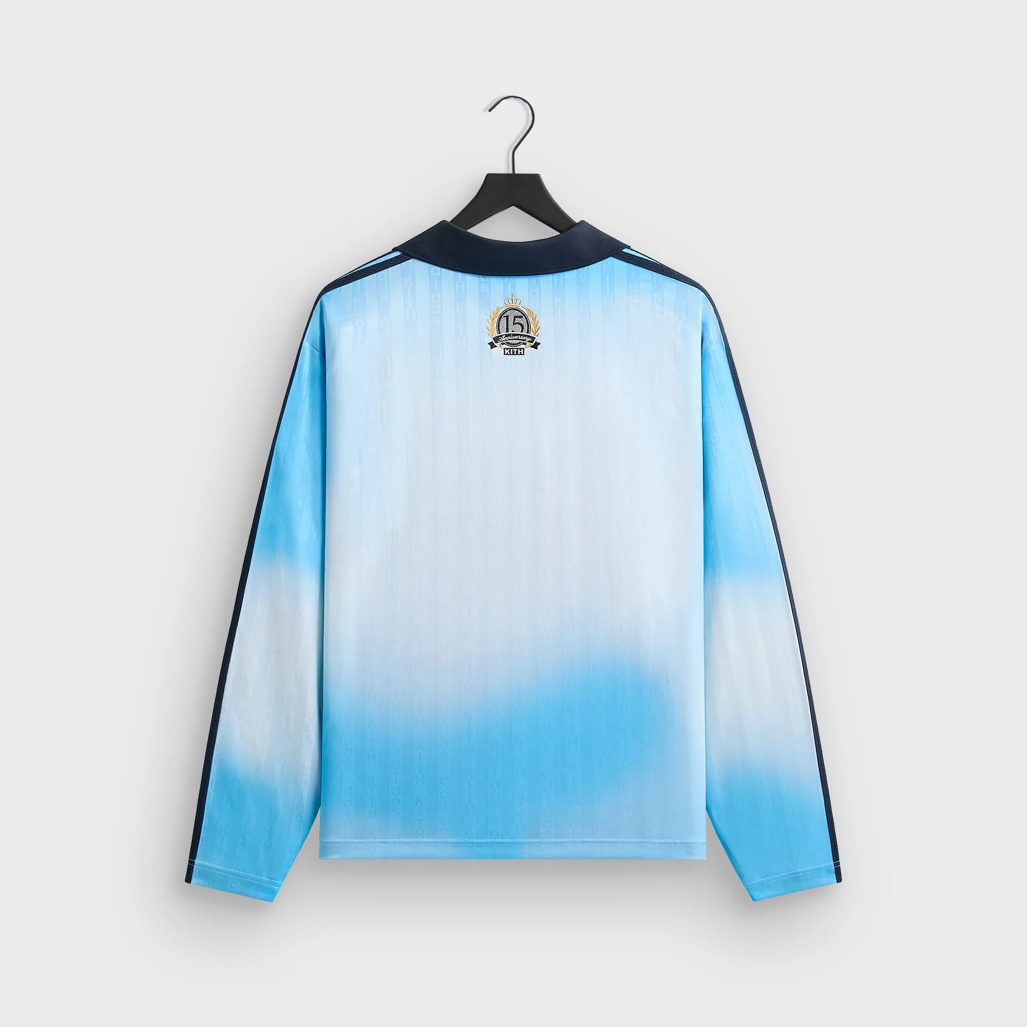 Kith & Messi for adidas Football Blue Goalkeeper Long Sleeve Tee - Blue - Image 4