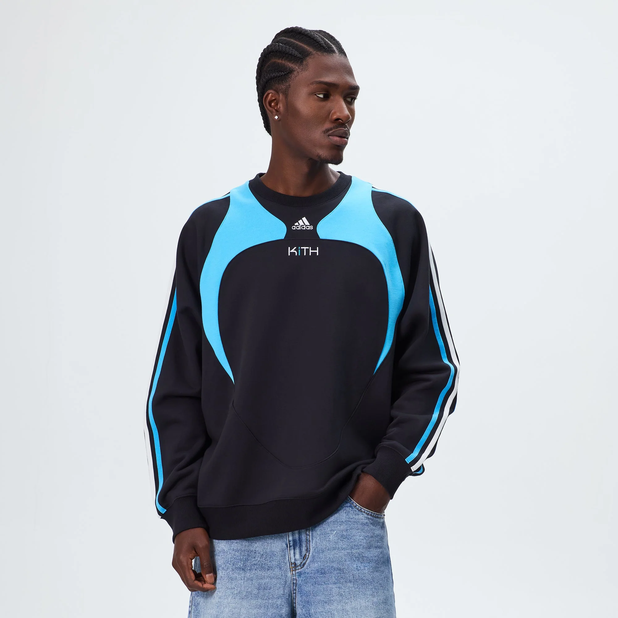 Kith & Messi for adidas Football Fleece Sweater - Black - Image 2
