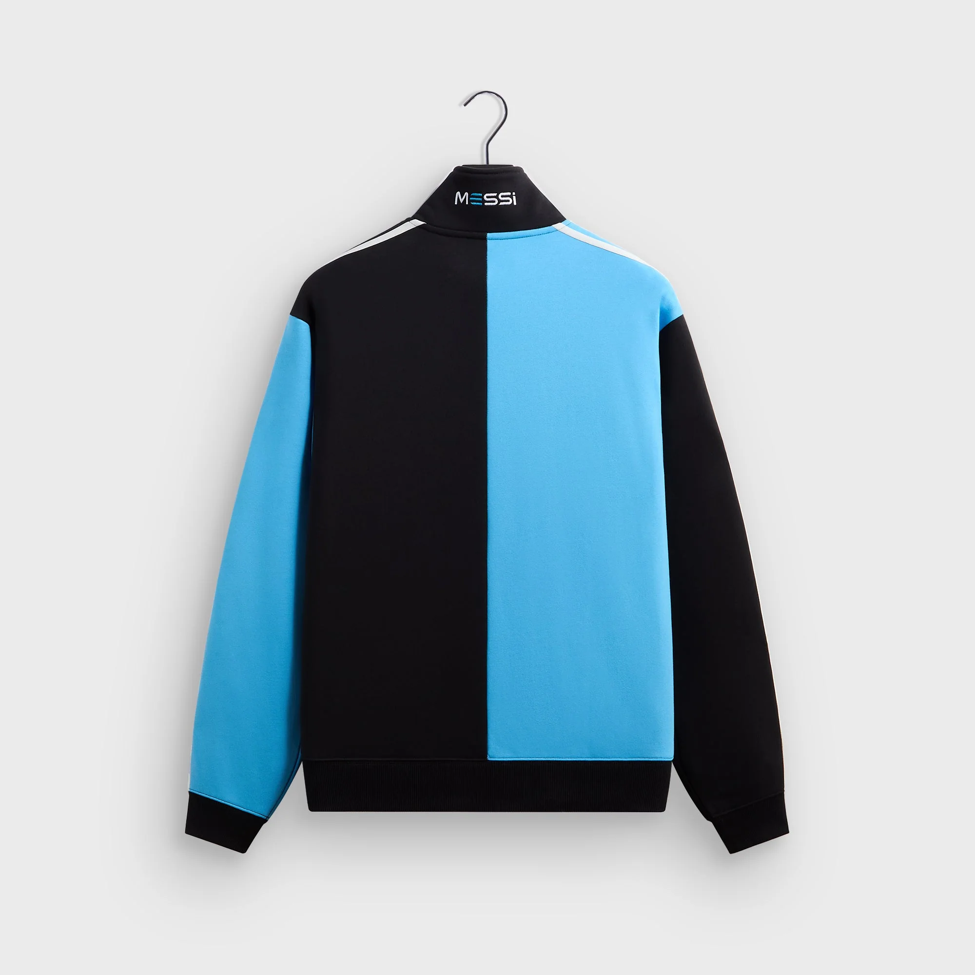 Kith & Messi for adidas Football Fleece Quarter Zip - Night Navy - Image 4