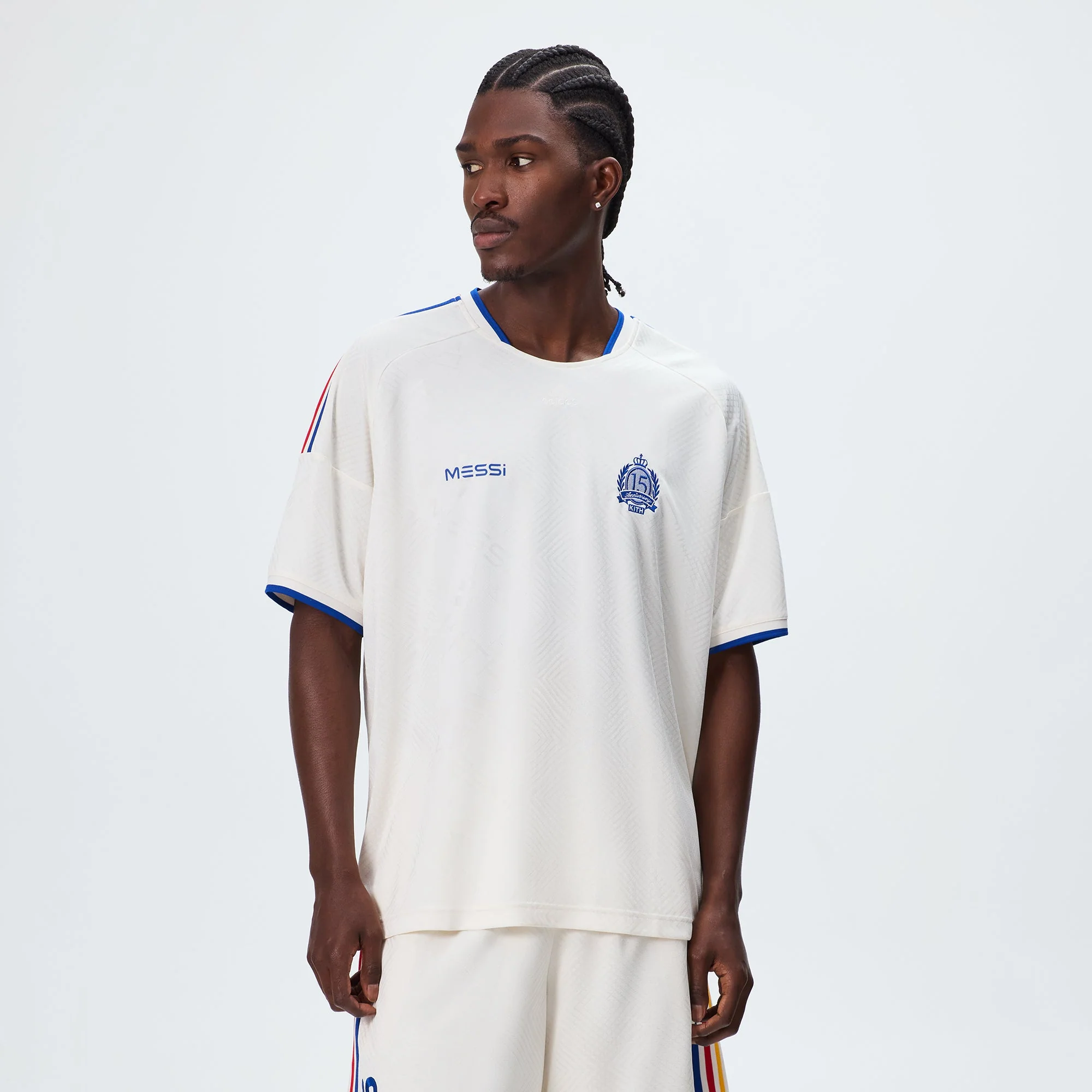 Kith & Messi for adidas Football Jersey - Chalk White - Image 2