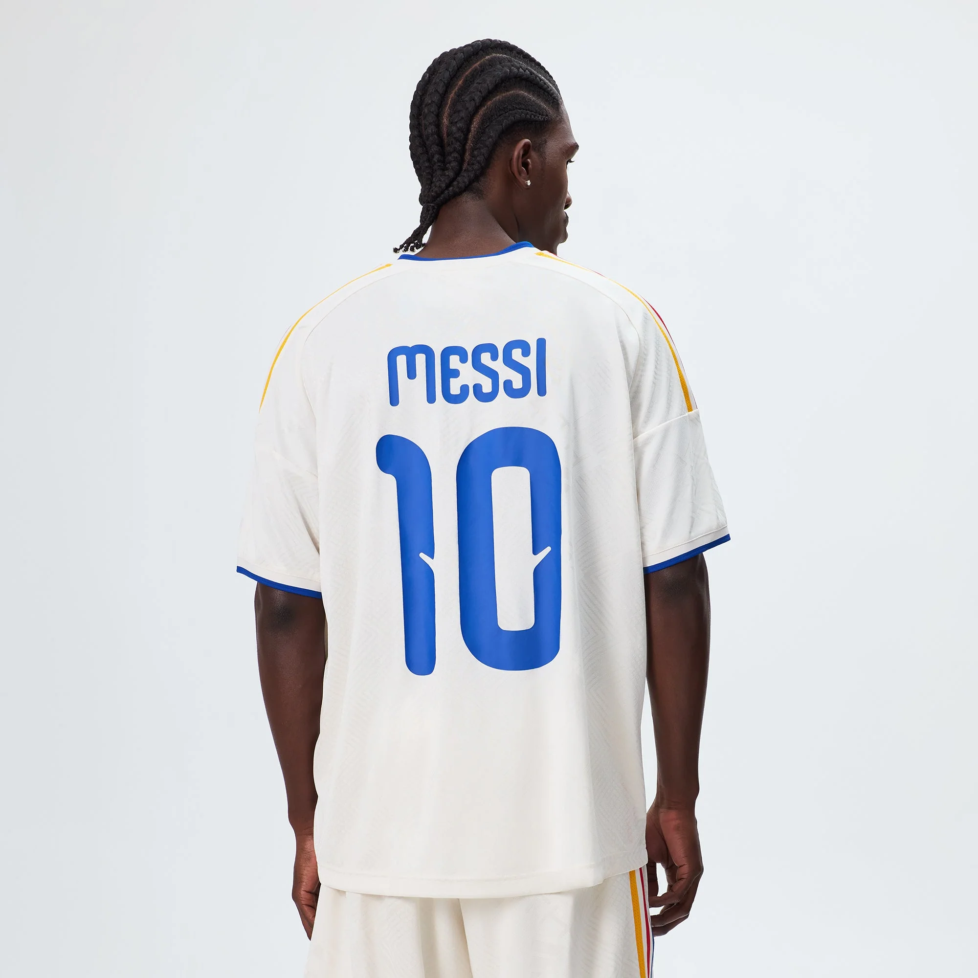Kith & Messi for adidas Football Jersey - Chalk White - Image 3