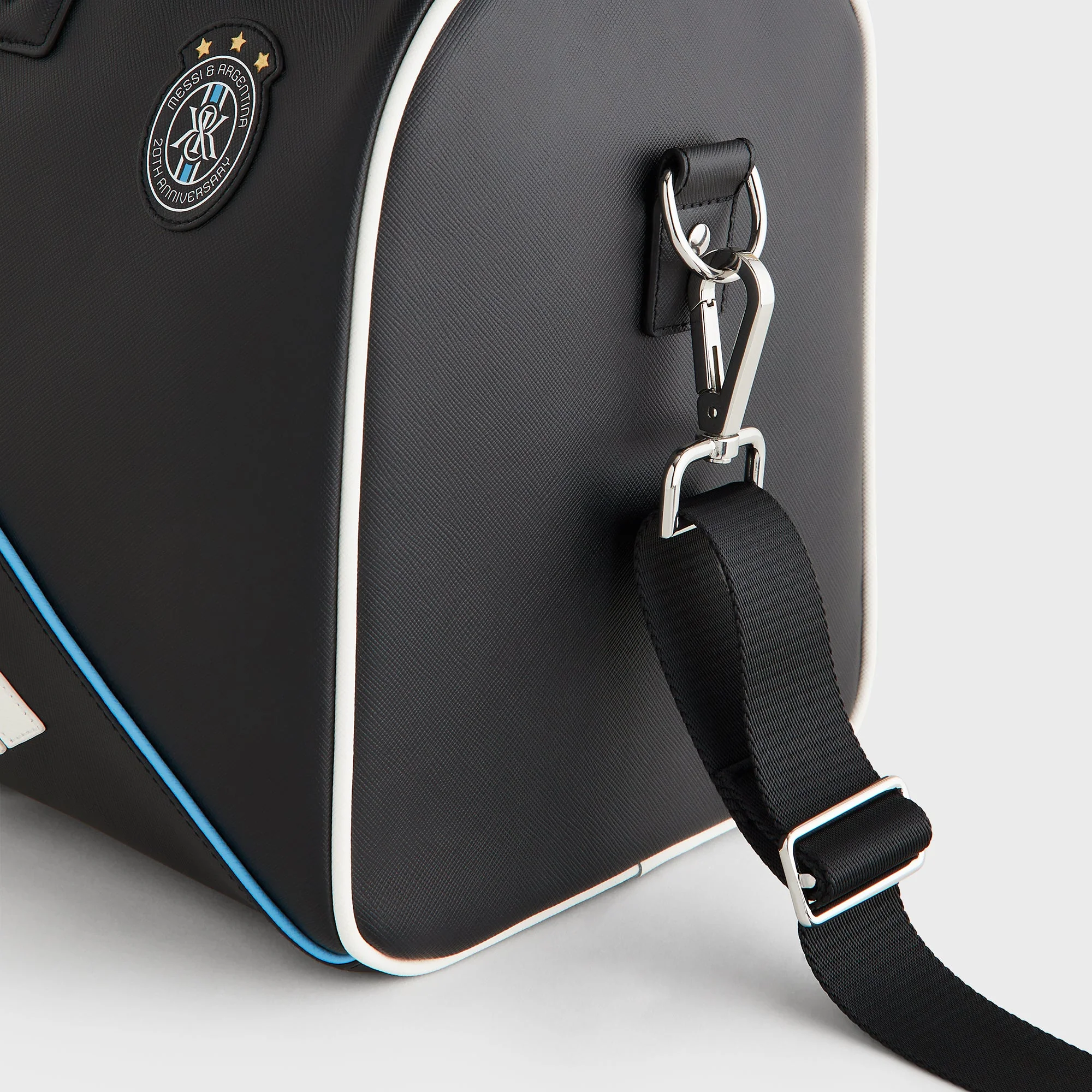 Kith & Messi for adidas Football Leather Duffle Bag - Black - Image 10