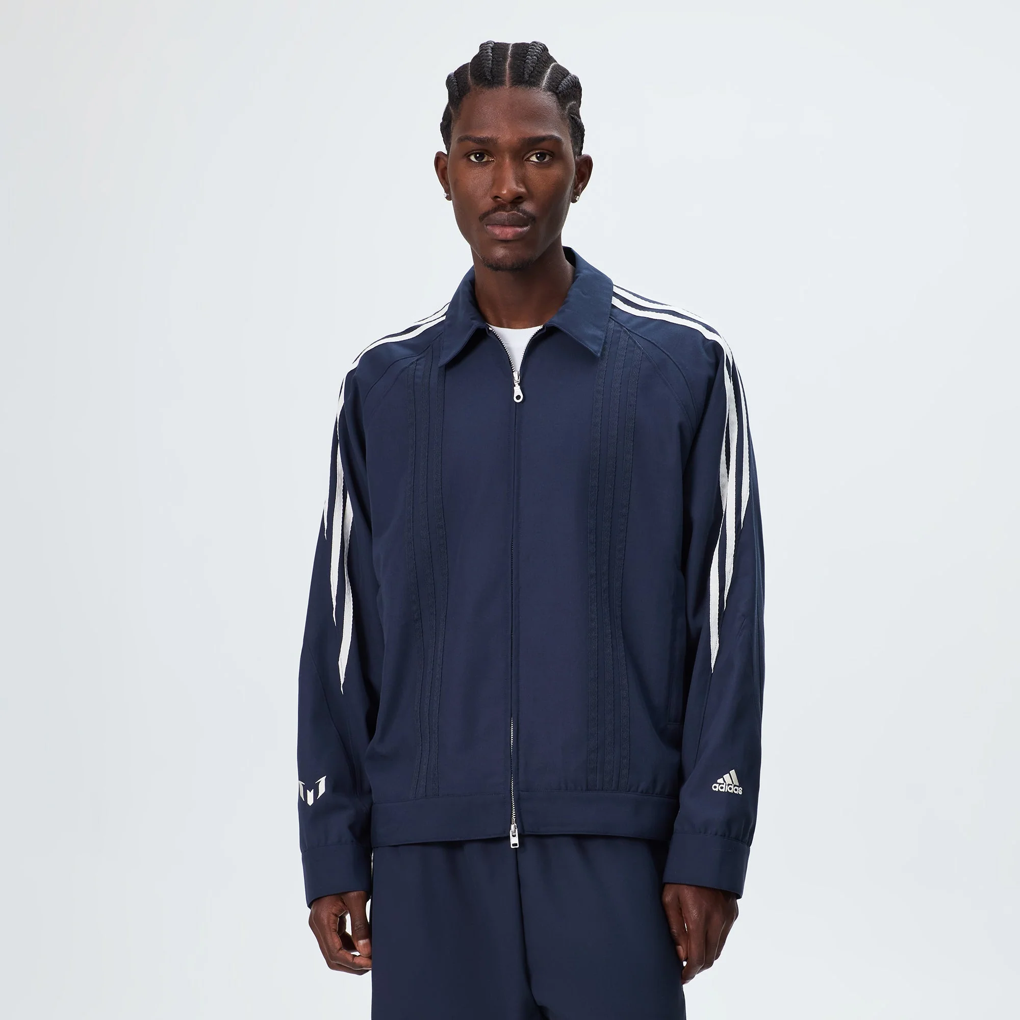 Kith & Messi for adidas Football Wool Track Jacket - Night Navy - Image 2
