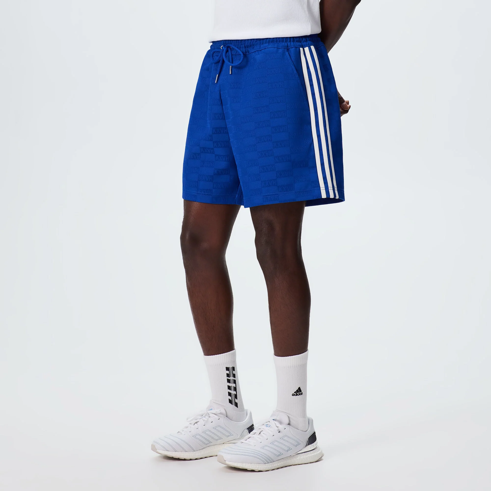 Kith & Messi for adidas Football Monogram Short - Blue - Image 2