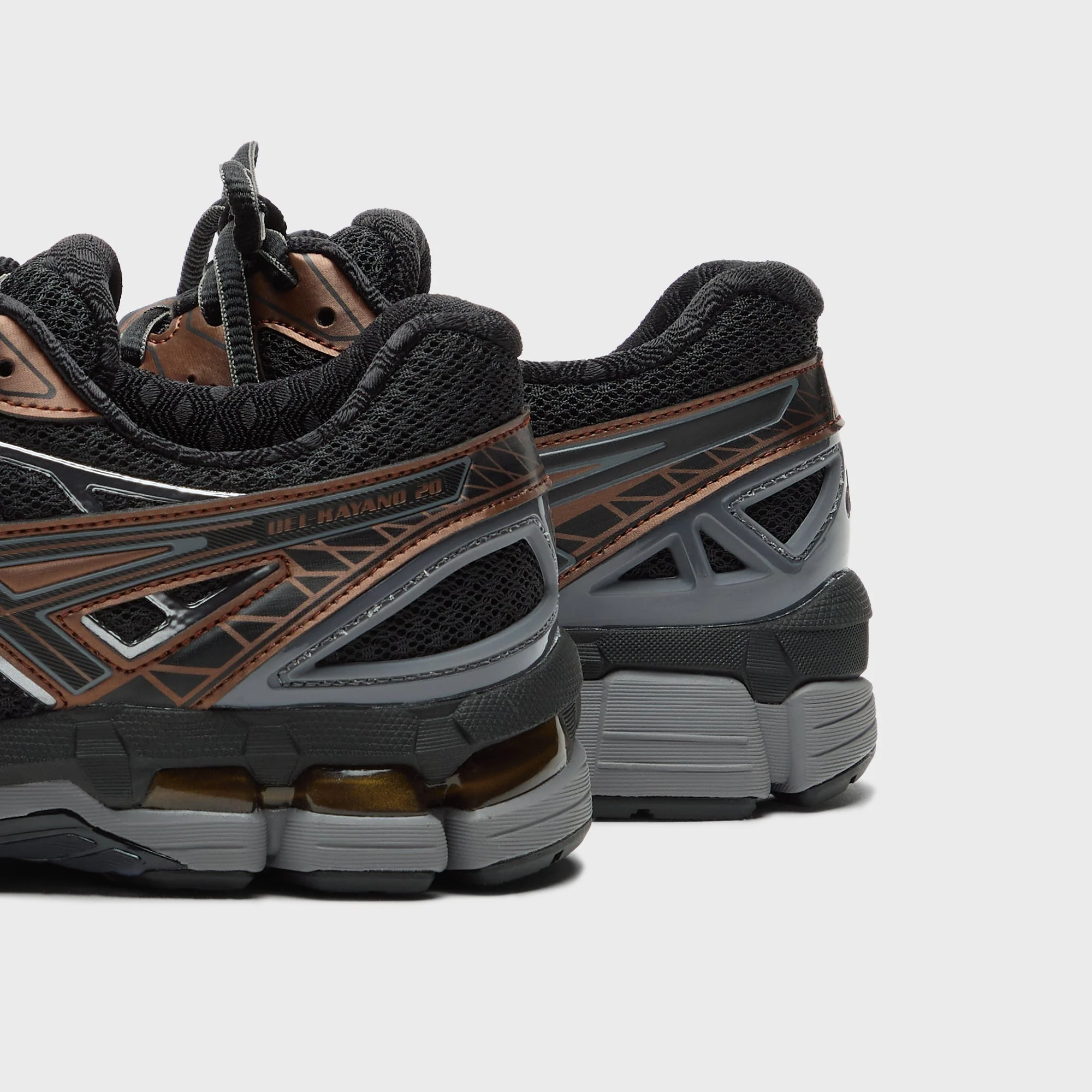 ASICS Gel-Kayano 20 - Black / Reddish Brown - Image 3