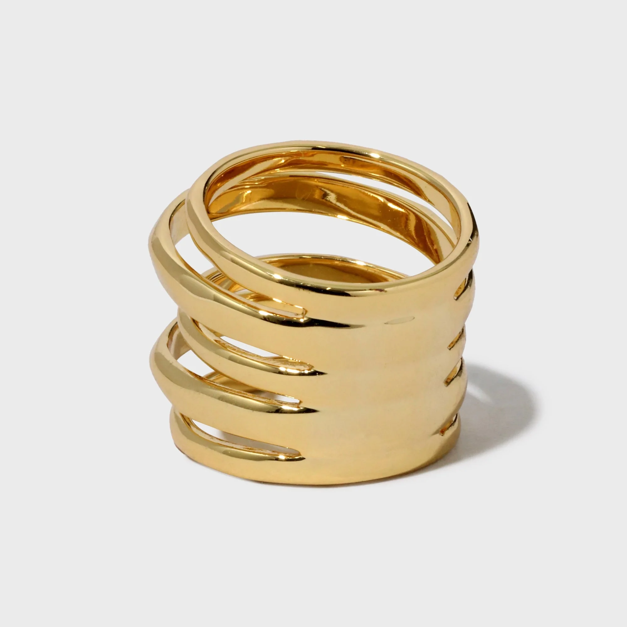 Alexis Bittar Layered Ring - Gold - Image 3
