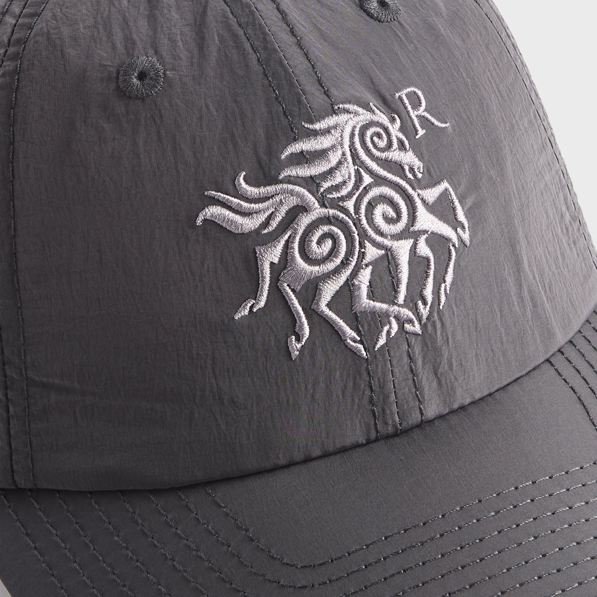 Ranra Cascade Shiny Baseball Hat - Grey - Image 3