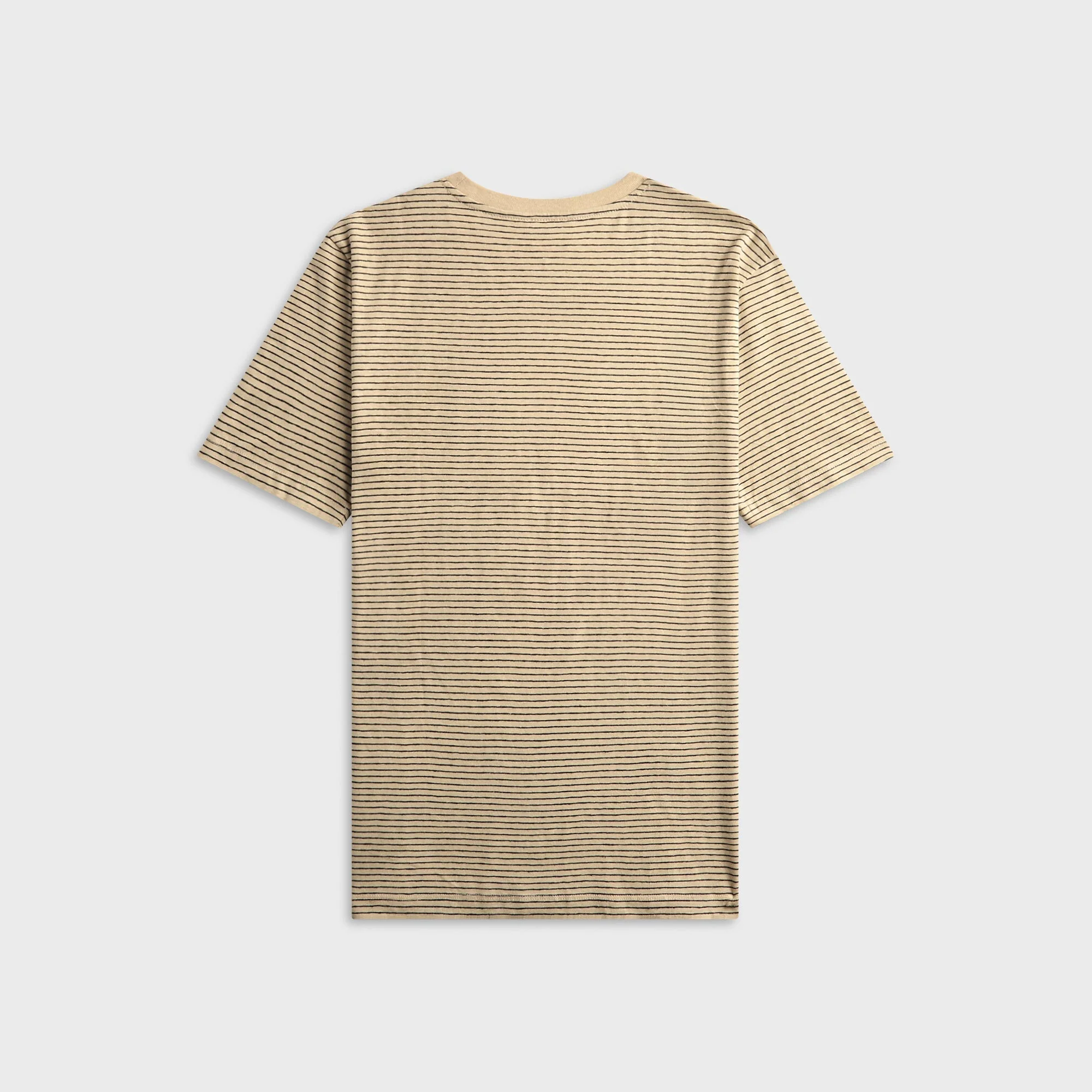 A.P.C. Striped Tee - Beige / Black - Image 2