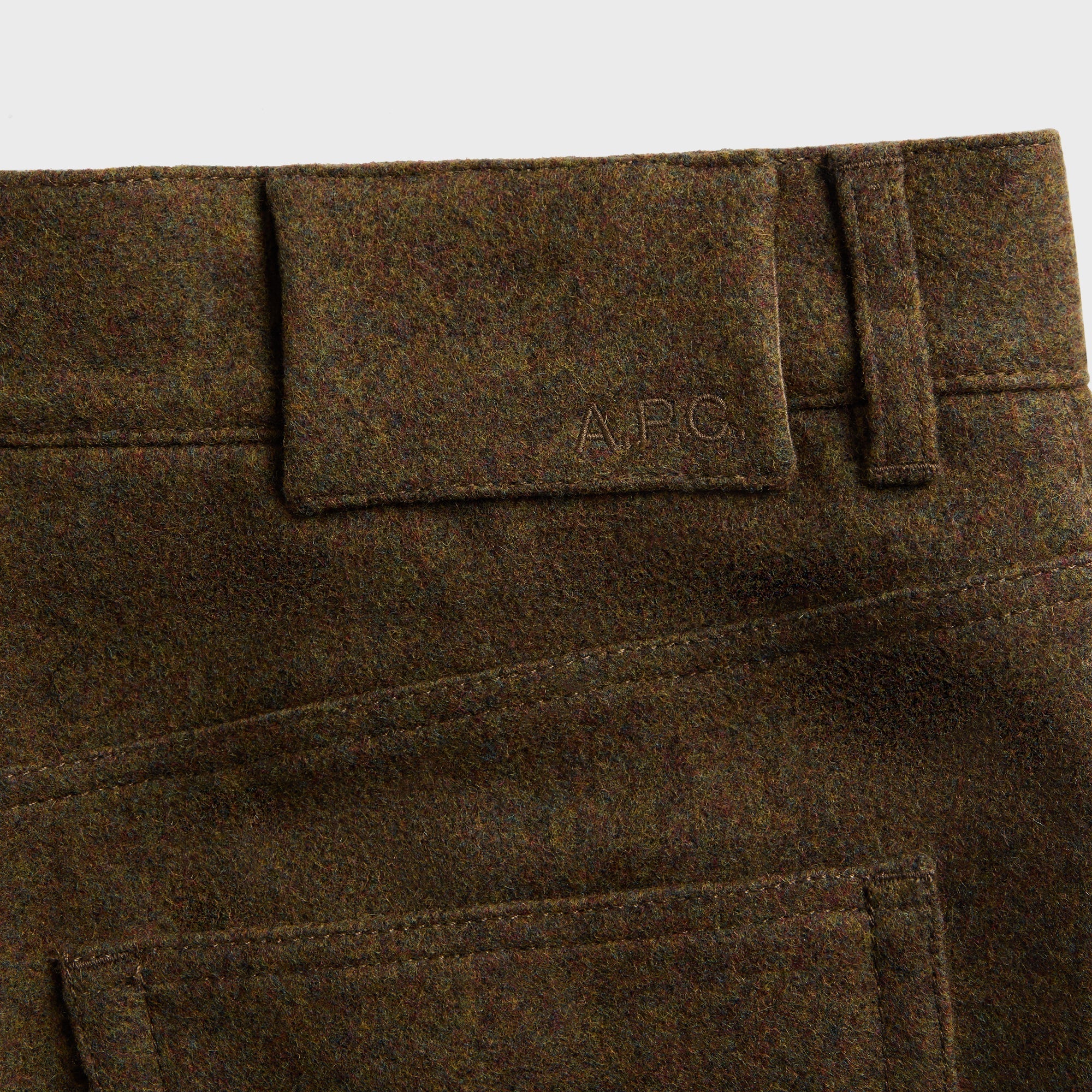 A.P.C. Jean Clyde Jeans - Heather Green - Image 4