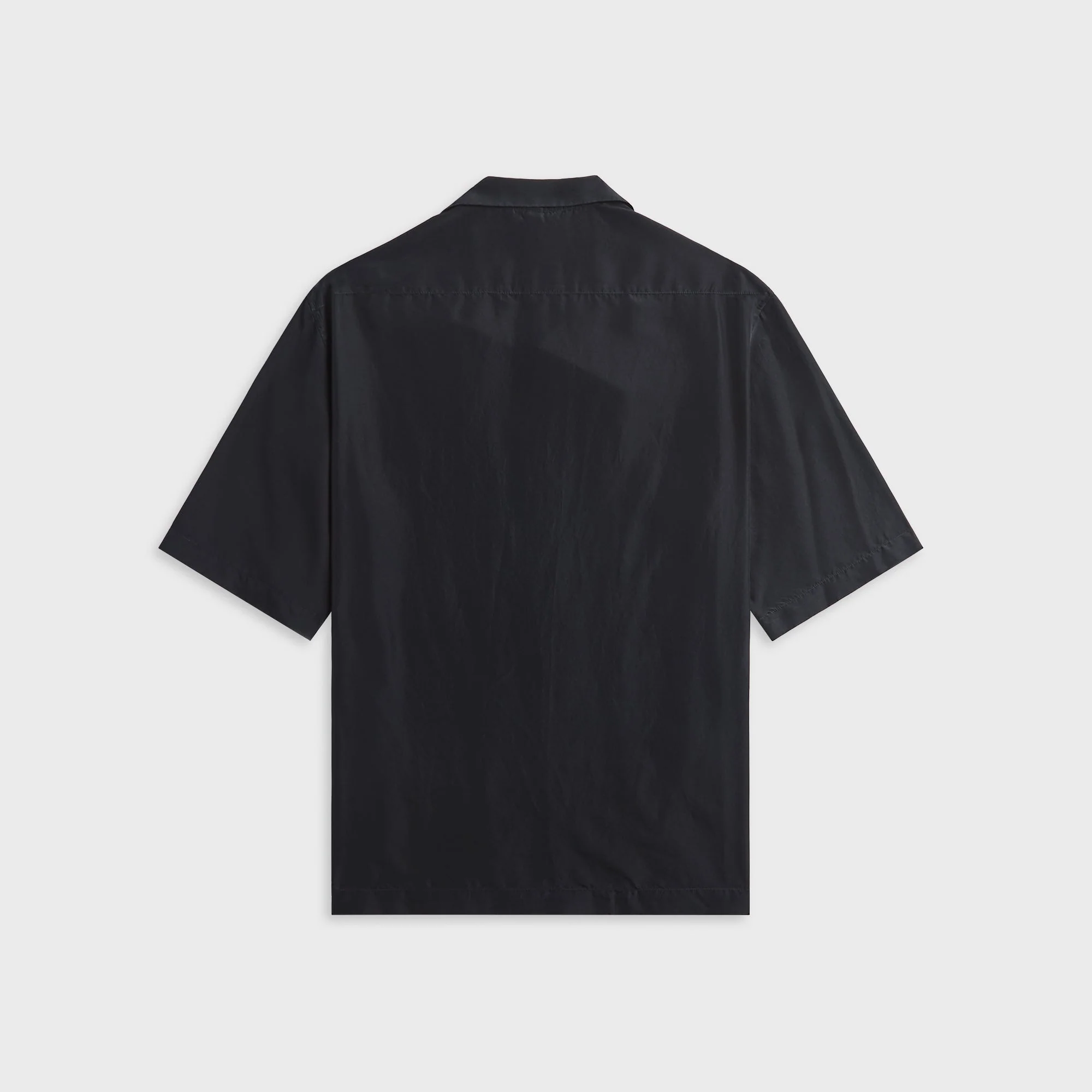 Barena Solana Camp Collar Silk Shirt - Blue - Image 2