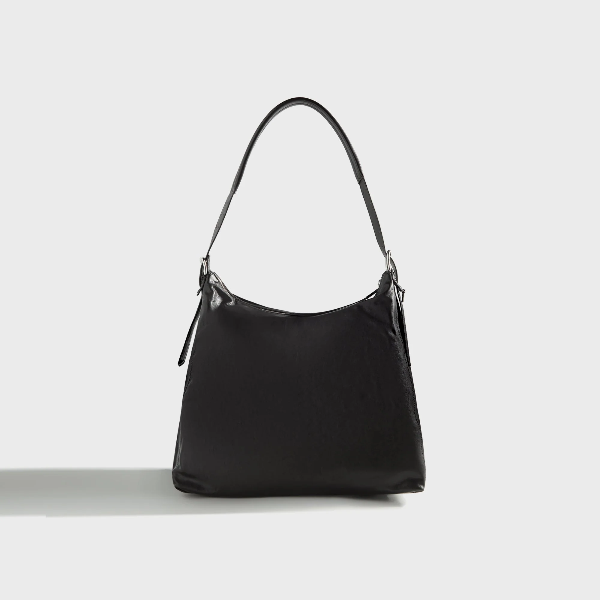 Lemaire Belted Hobo Bag - Dark Chocolate - Image 2