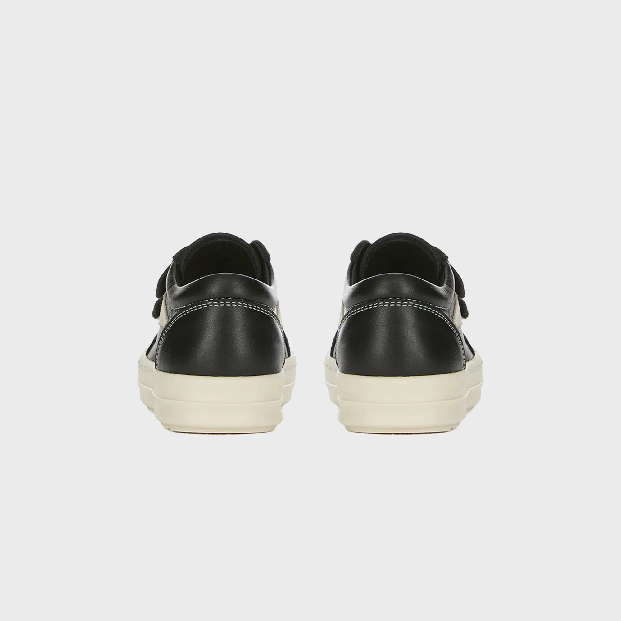 Rick Owens Baby Vintage Sneaks - Black / Milk - Image 4