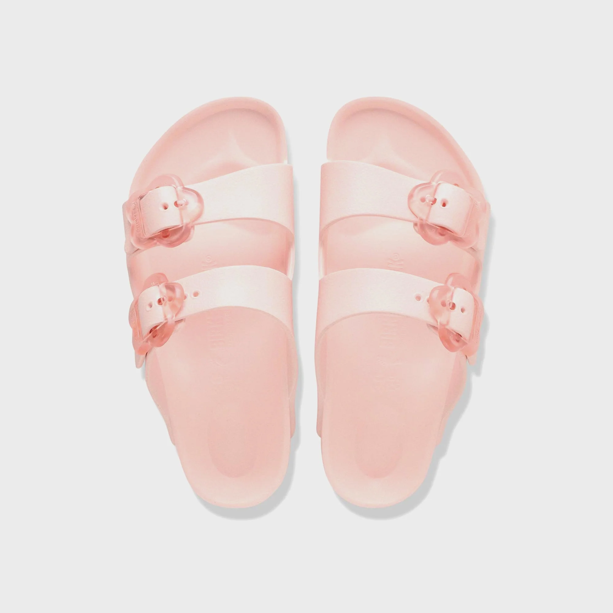 Birkenstock Kids Arizona EVA Flower Buckle - Light Rose - Image 3