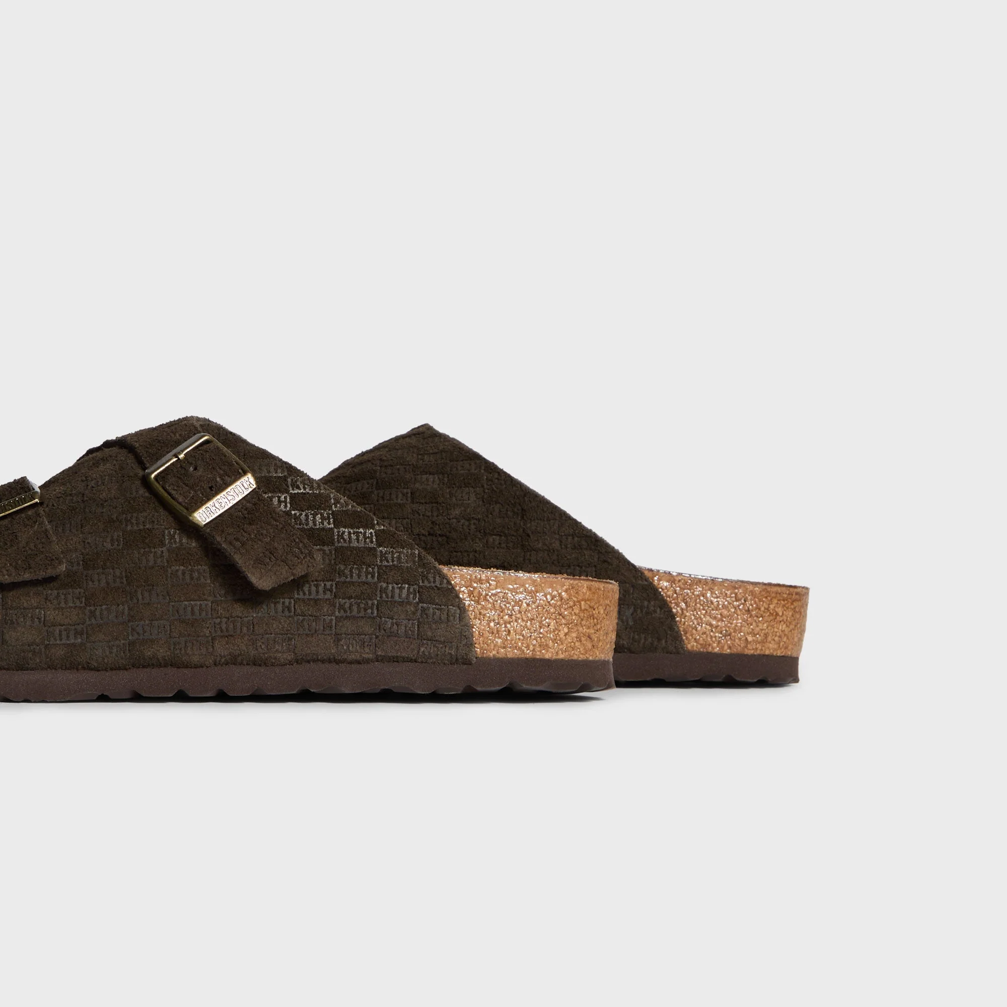 Kith for Birkenstock Zurich Deboss - Espresso - Image 3