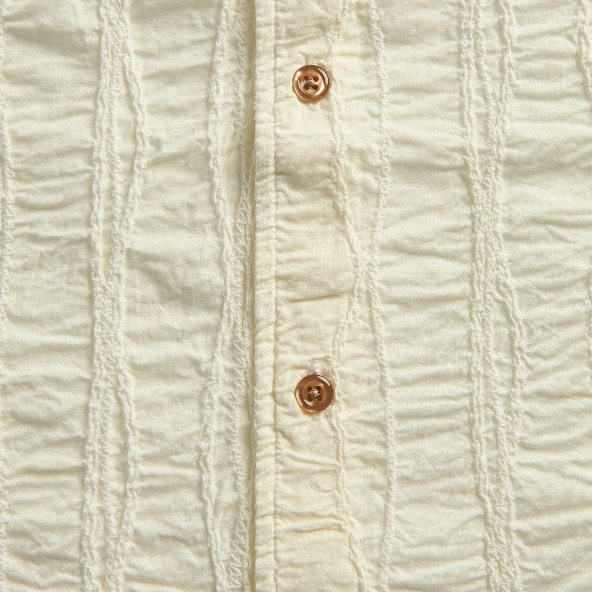 Brain Dead Twisted Piping Shirt - Natural - Image 3
