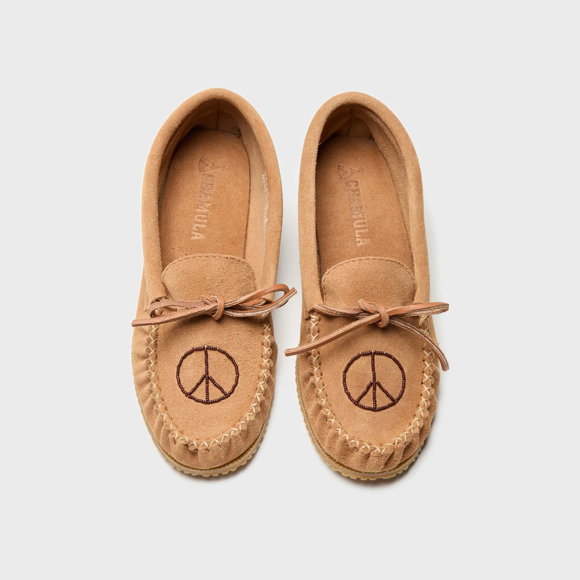 Chamula Peace Moc Loafers - Moca - Image 3