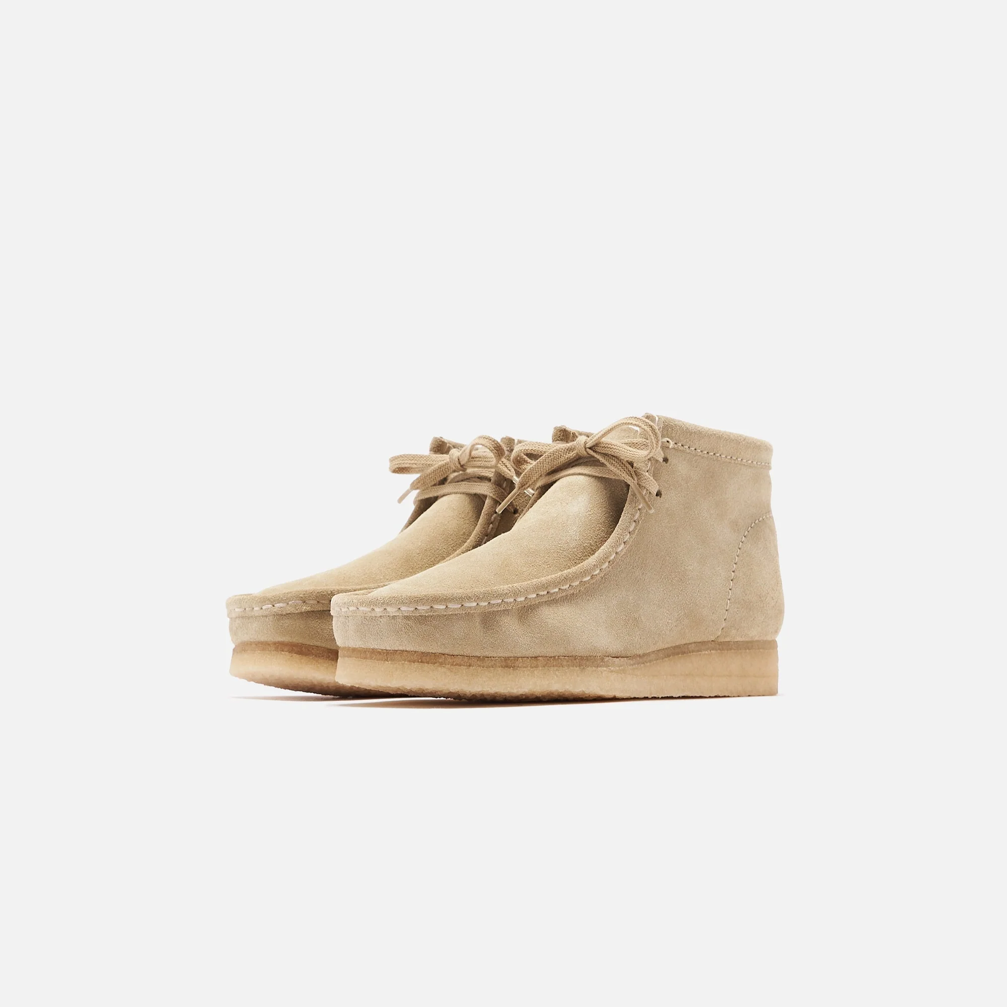 Clarks WMNS Wallabee Boot - Maple Suede - Image 3