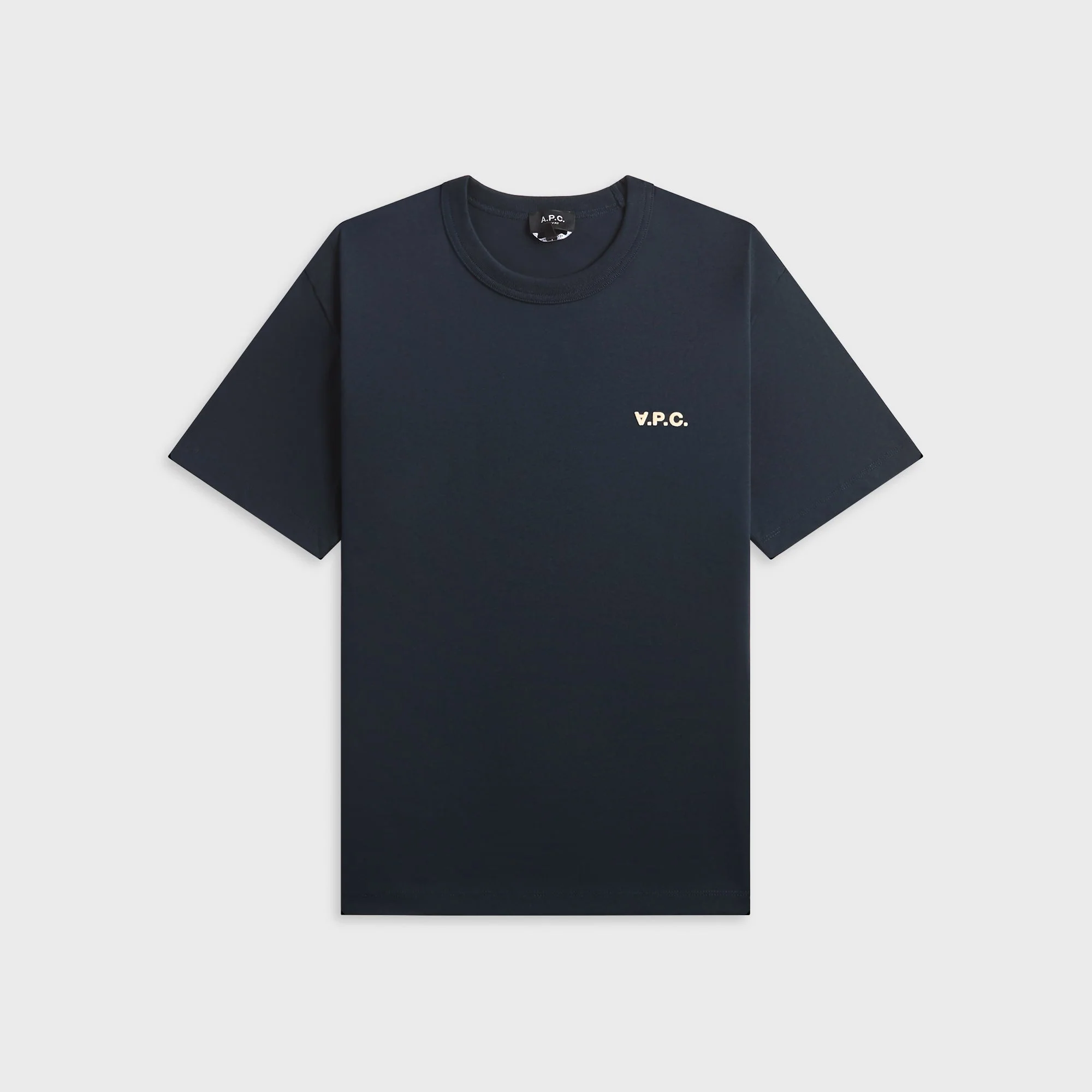 A.P.C. Boxy Petit VPC Tee - Dark Navy Blue
