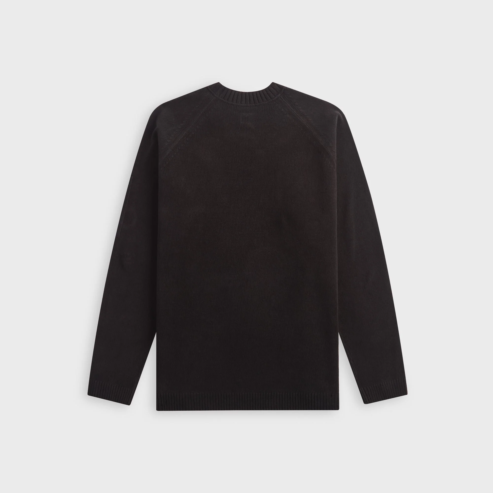 C.P. Company Cotton Chenille Crewneck Lens Sweater - Black - Image 2