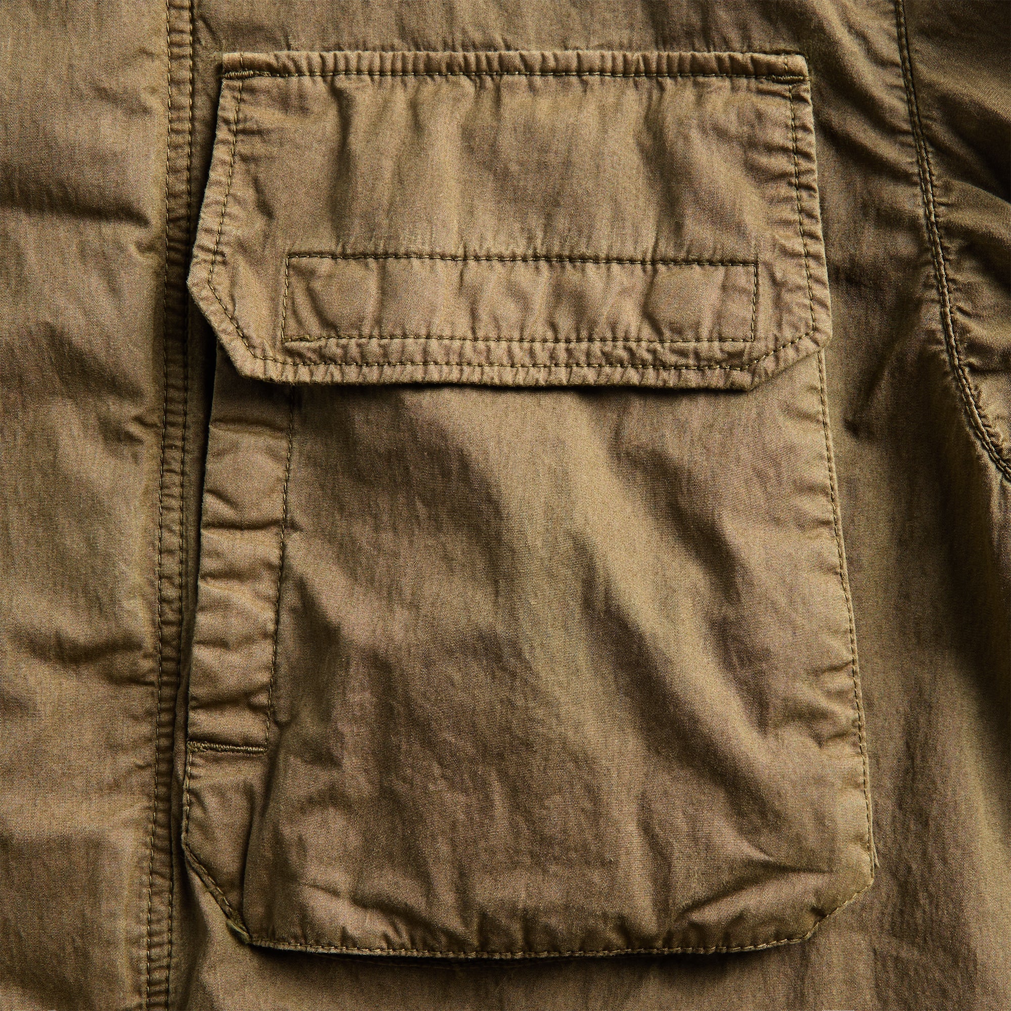 C.P. Company 50 Fili Wax Field Jacket - Dried Herb - Image 3