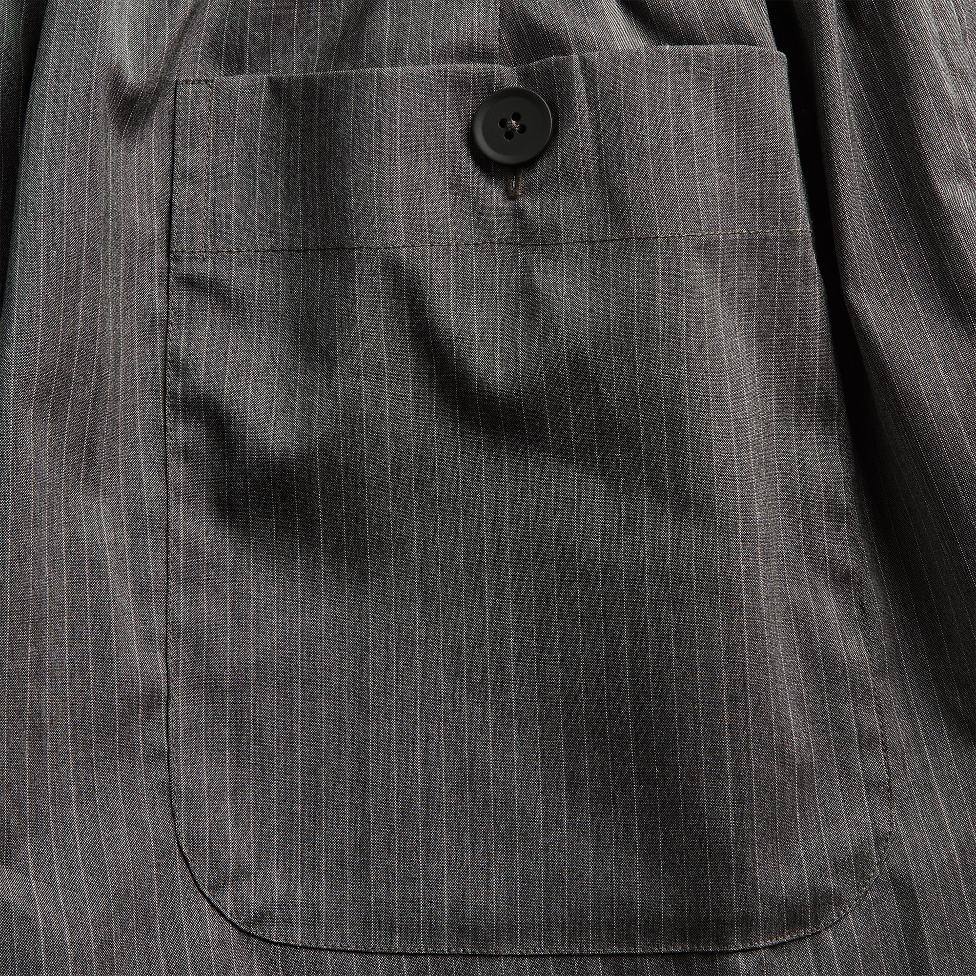 Craig Green Elasticated Worker Trouser - Grey Stripe - Image 3