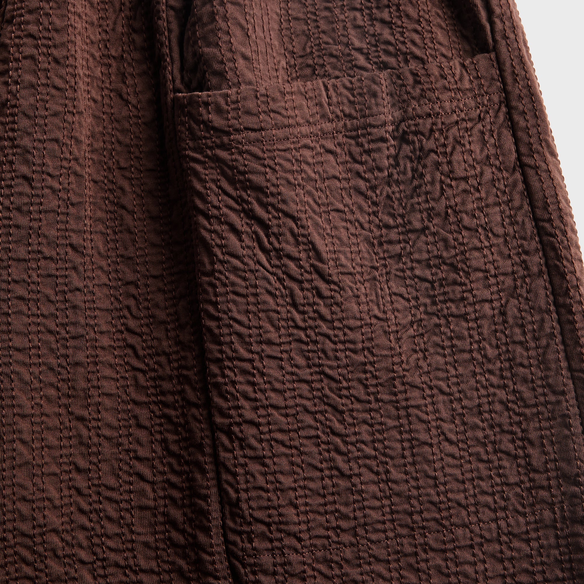 Craig Green Embroidered Linestitch Trouser - Brown - Image 3