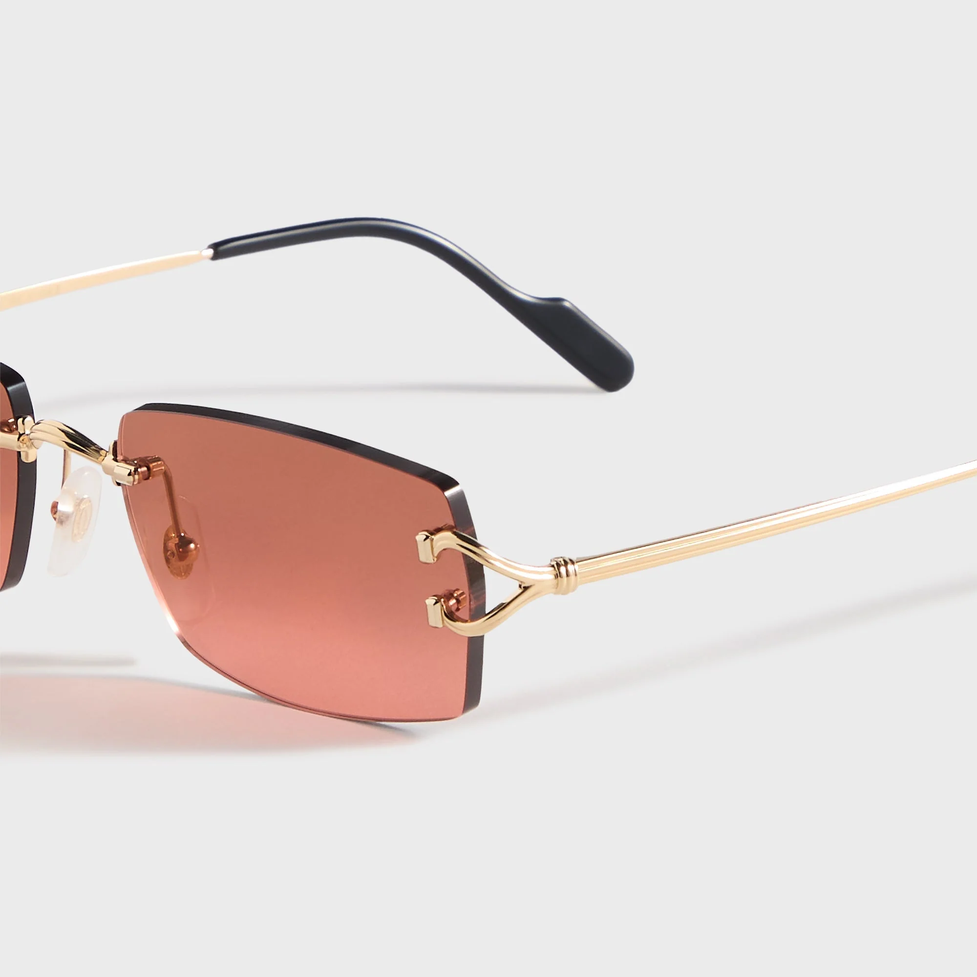 Cartier CT0550S Sunglasses - Gold / Red - Image 3