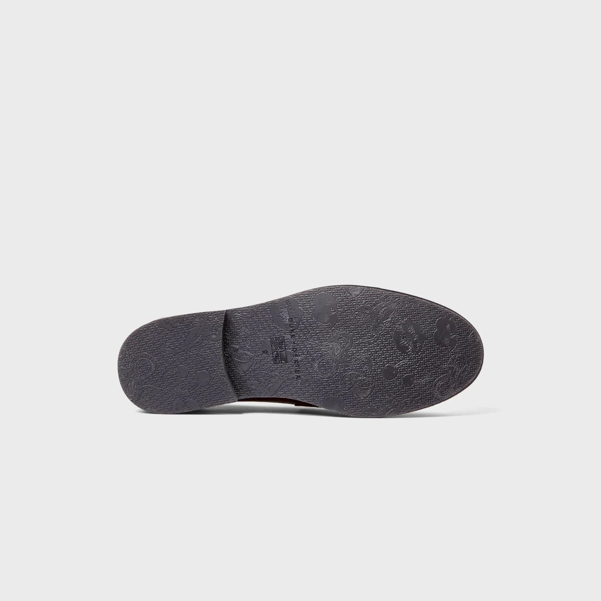 DUKE + DEXTER Wilde NY Penny Loafer - Black / White - Image 6