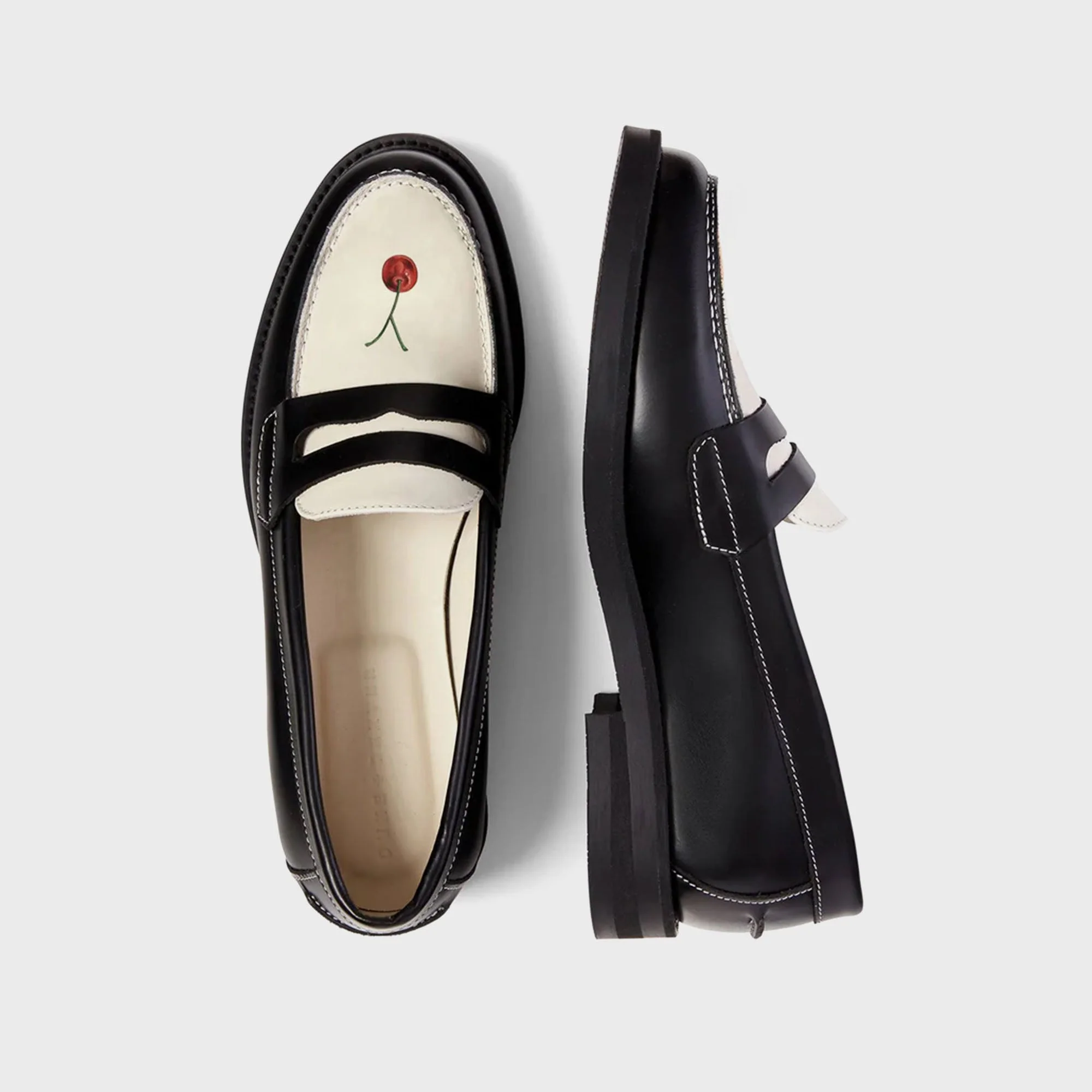 DUKE + DEXTER WMNS Wilde NY Cherry Penny Loafer - NY Cherry - Image 4