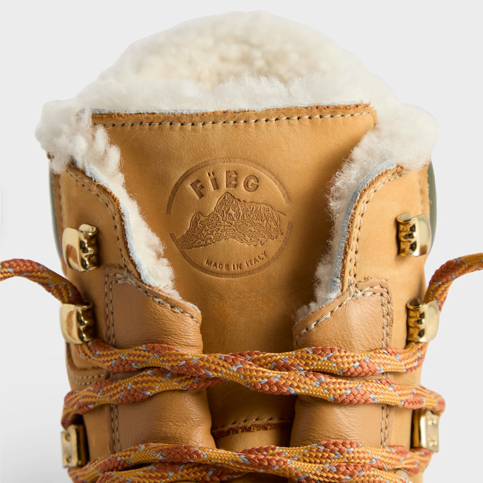 Ronnie Fieg for Diemme Roccia Vet Shearling - Wheat - Image 10