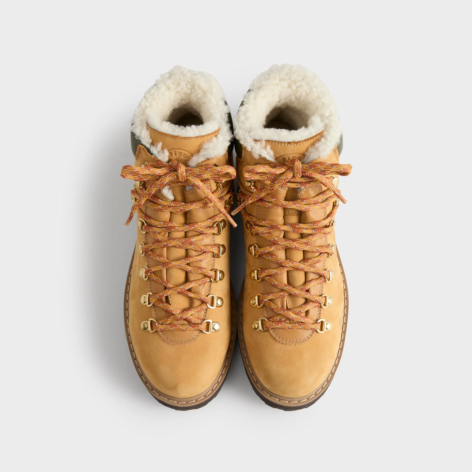 Ronnie Fieg for Diemme Roccia Vet Shearling - Wheat - Image 6