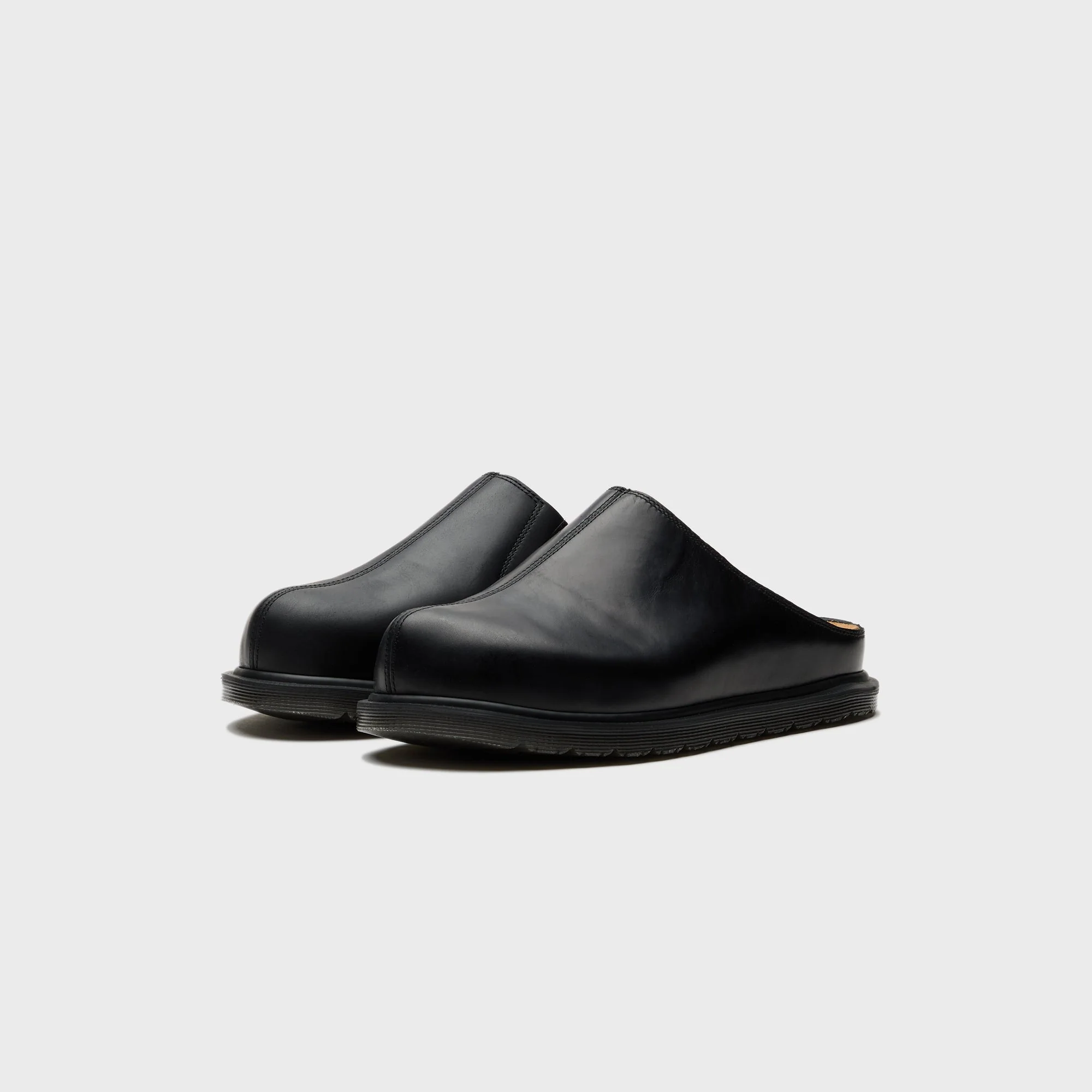 Dr. Martens San Leather Mule - Black Orleans - Image 2