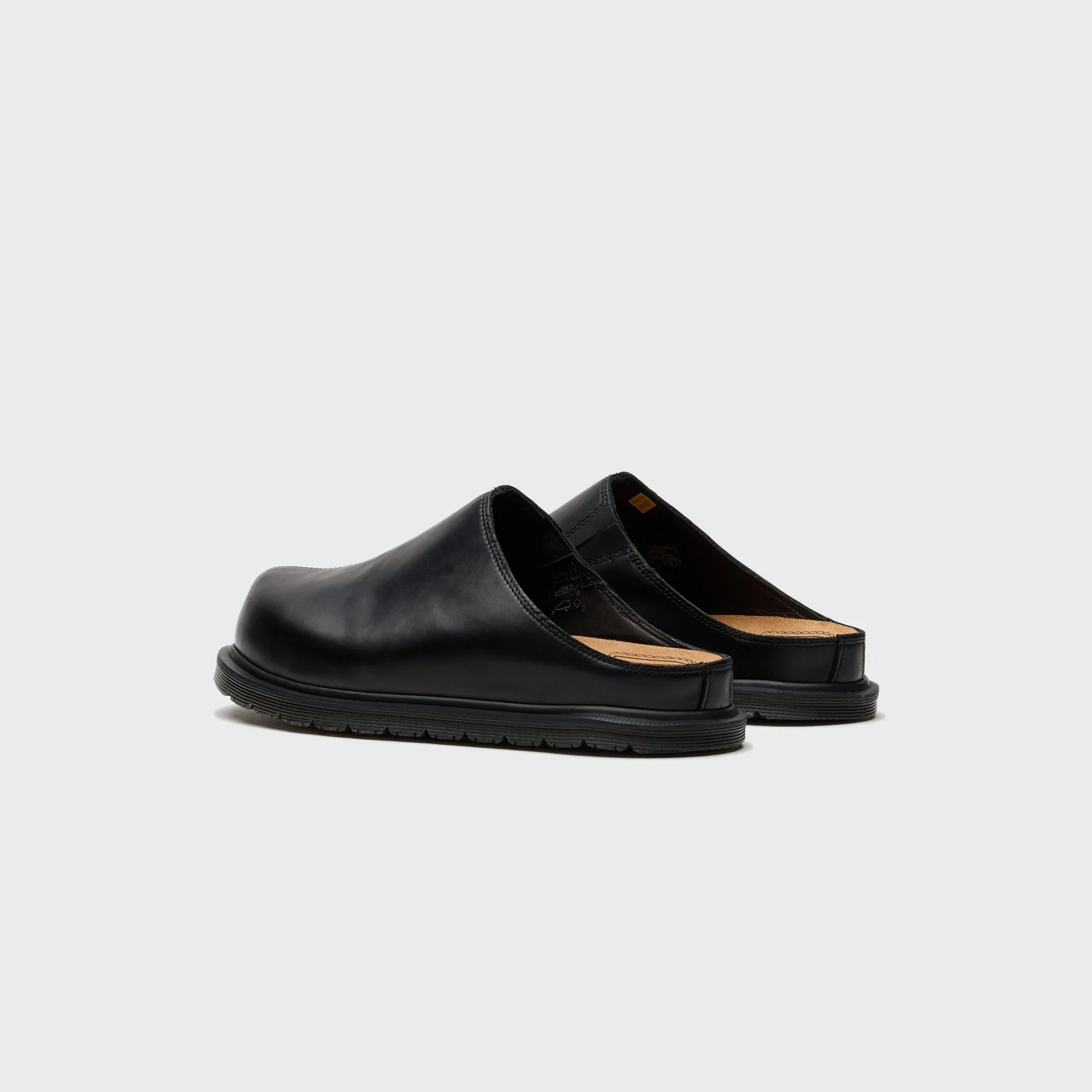Dr. Martens San Leather Mule - Black Orleans - Image 4