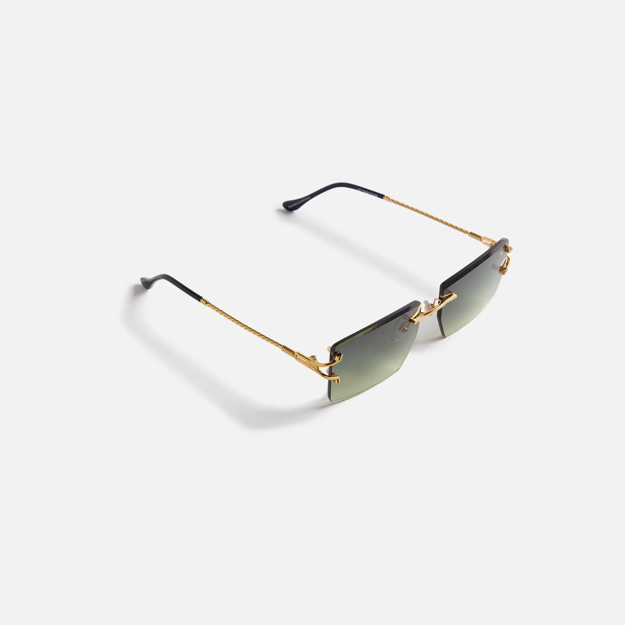 Vintage Frames Icon 24Kt Yellow Gold - Green / Yellow Gradient - Image 2