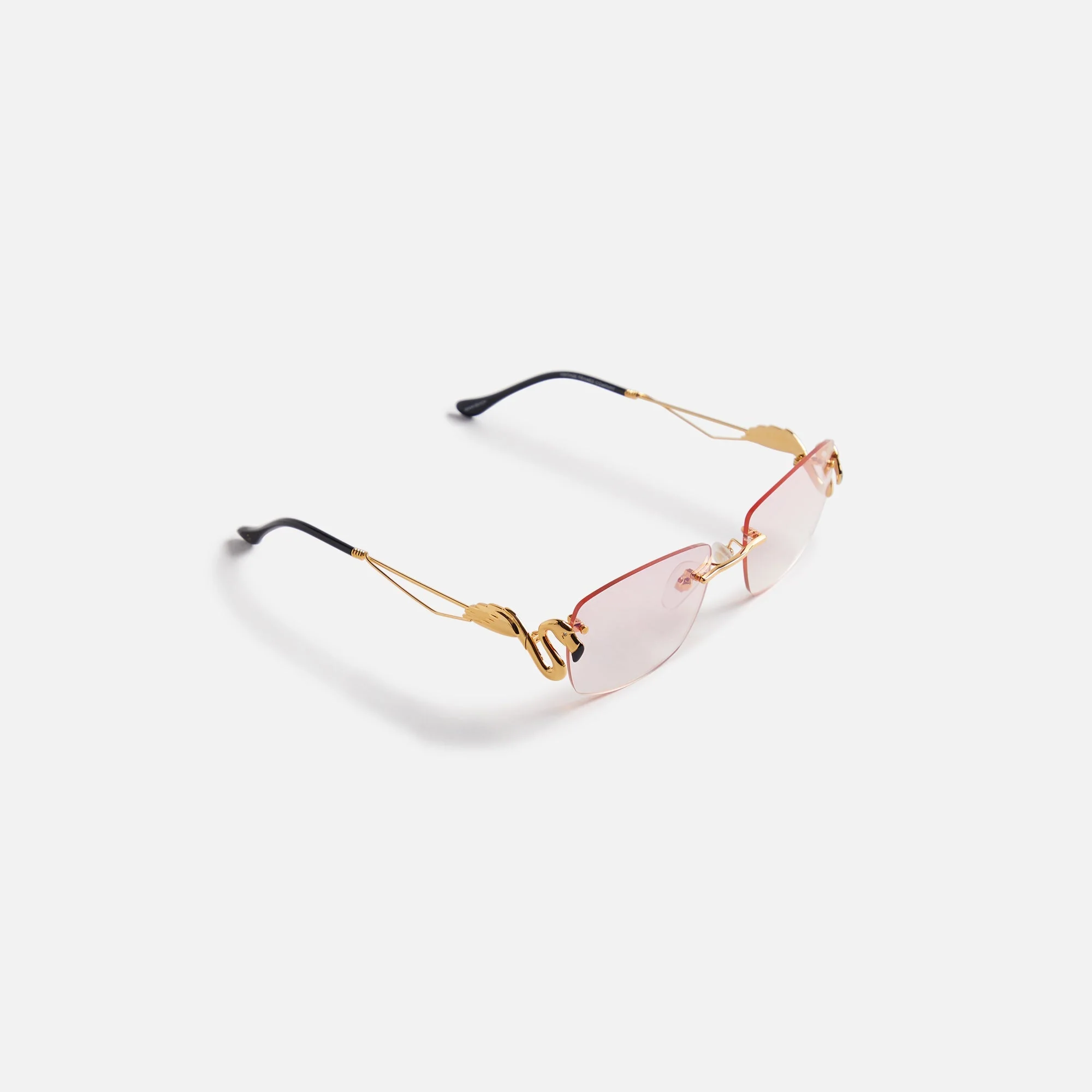 Vintage Frames Flamingo 24KT Yellow Gold - Pink Gradient - Image 2