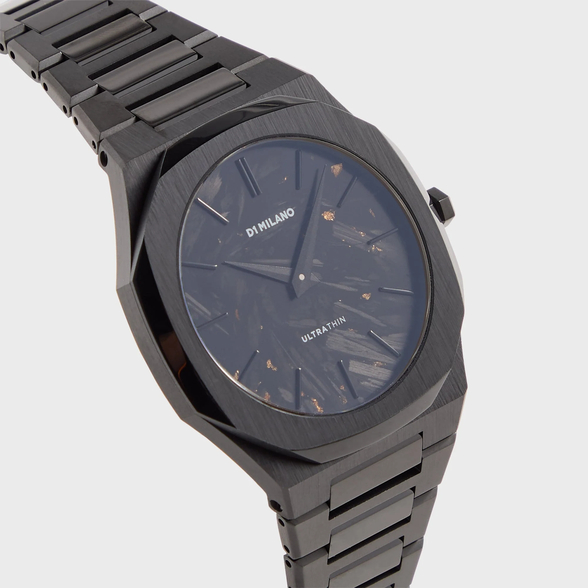 D1 Milano Ultra Thin Watch 40MM - Black DLC - Image 2
