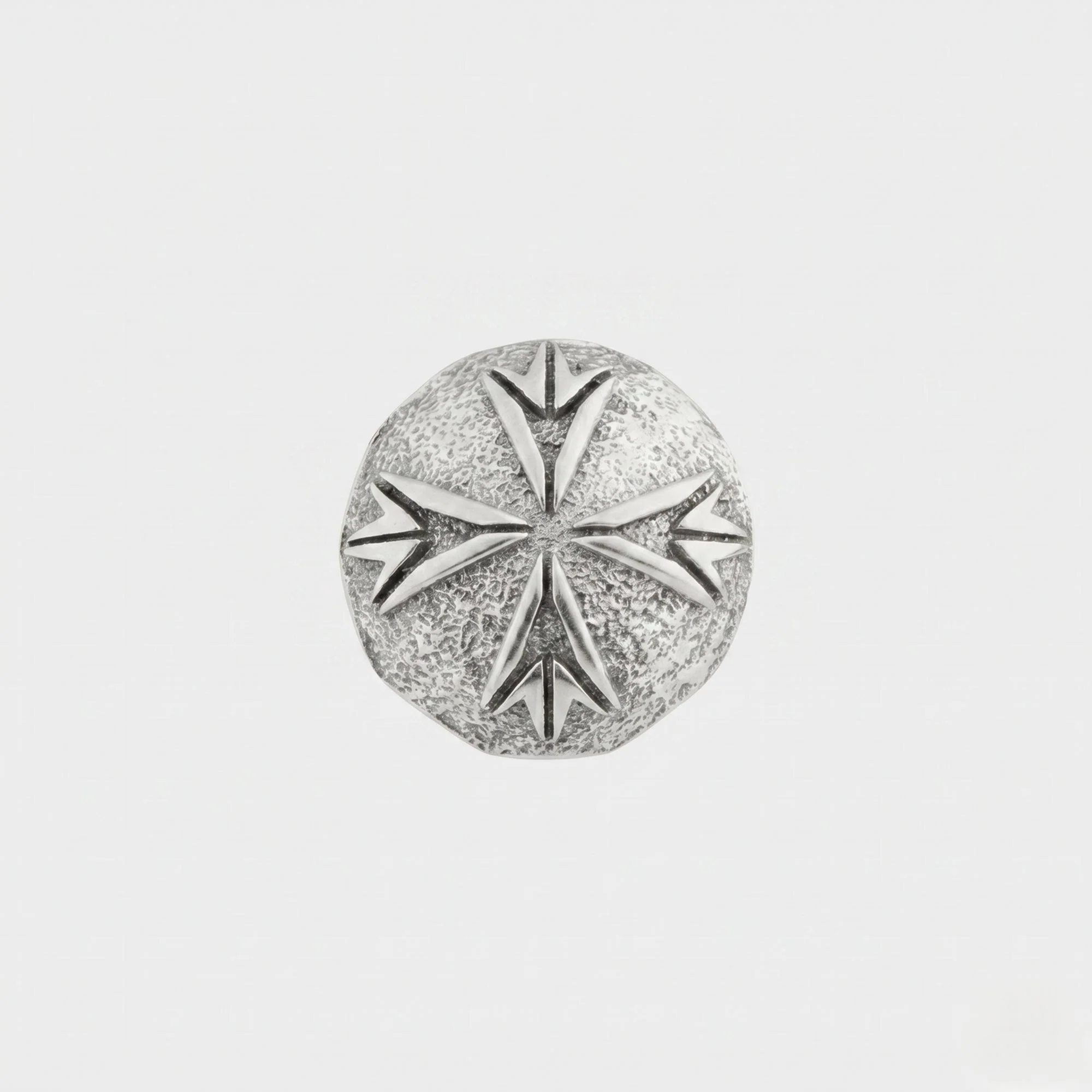 Emanuele Bicocchi Logo Scudo Earring - Silver