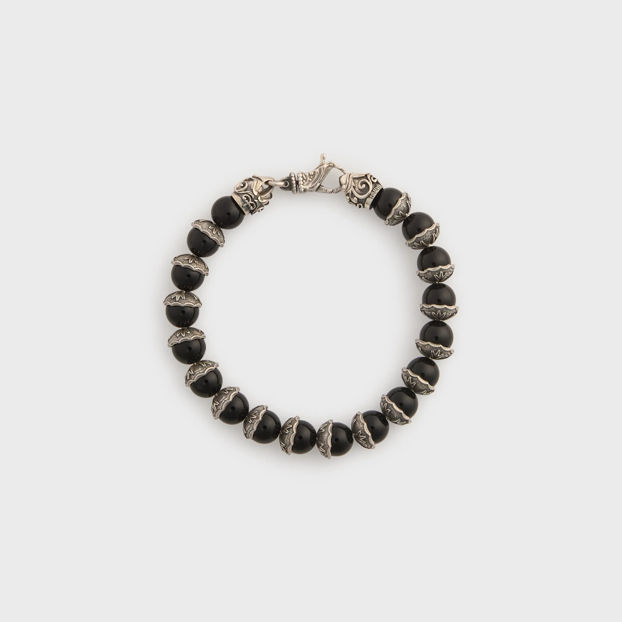 Emanuele Bicocchi Beaded Bracelet - Black - Image 2