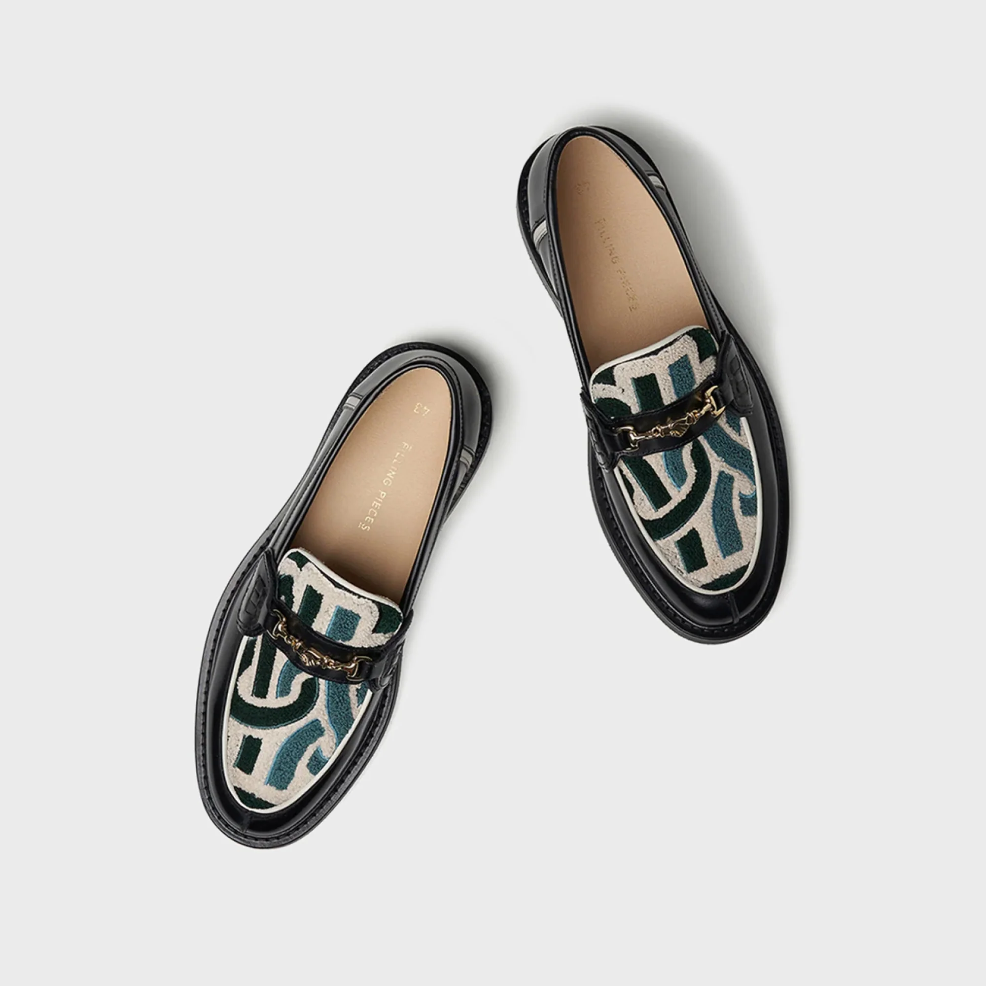 Filling Pieces Loafer - Gowtu Black / White - Image 2