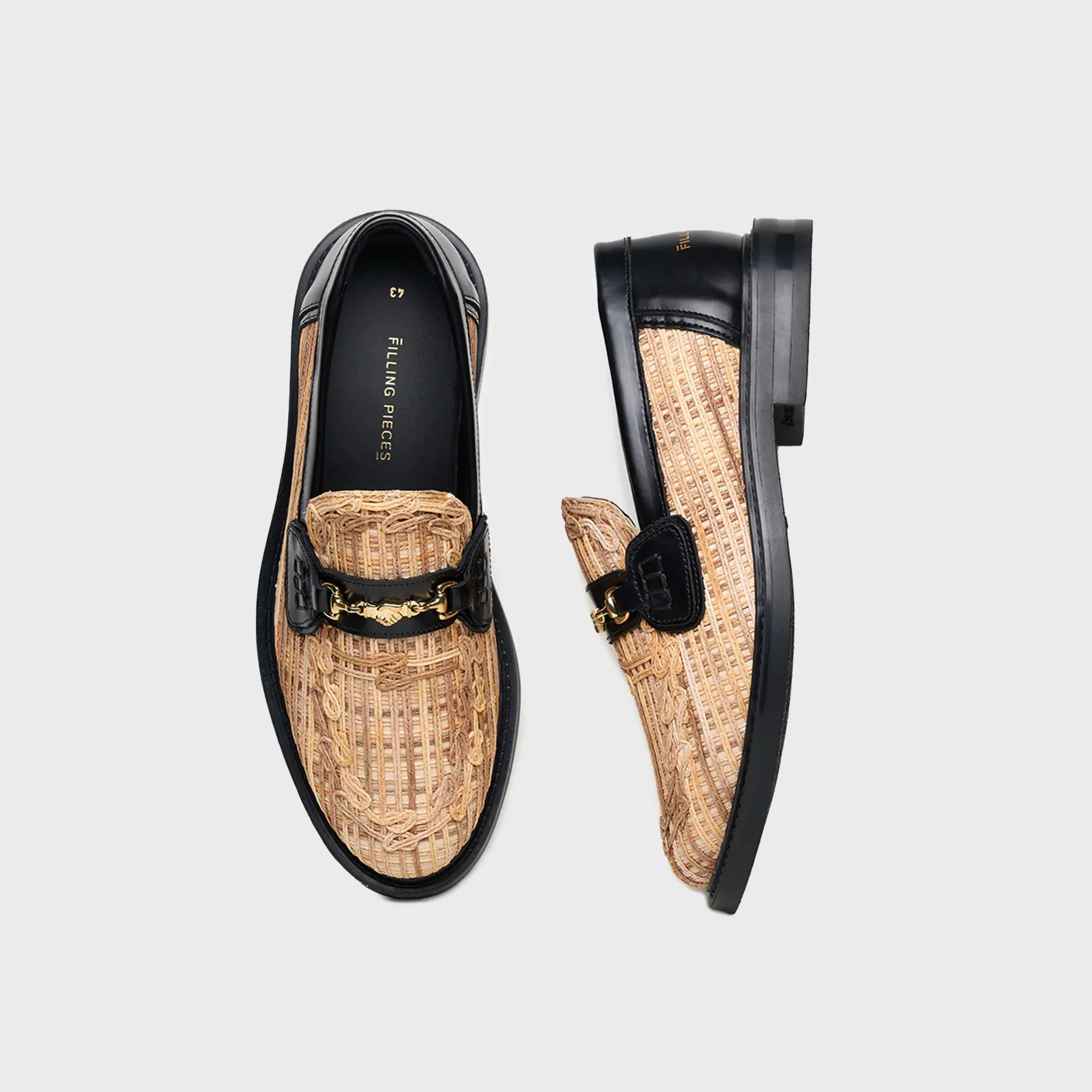 Filling Pieces Loafer Panier - Beige - Image 2