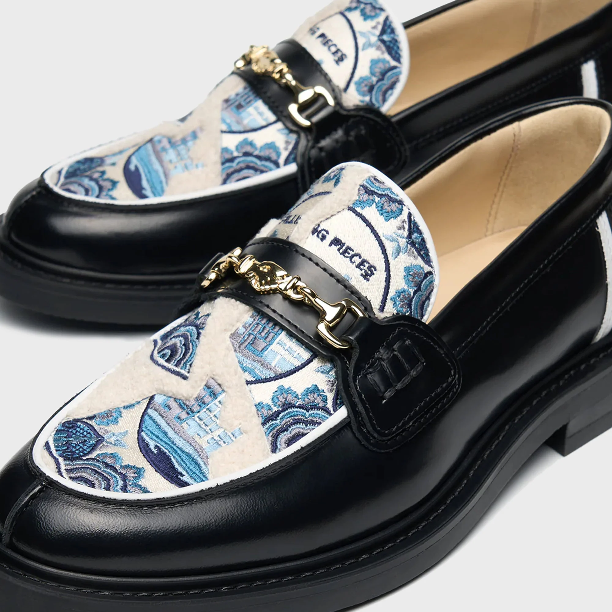 Filling Pieces Loafer - Broken Plate / Black - Image 4