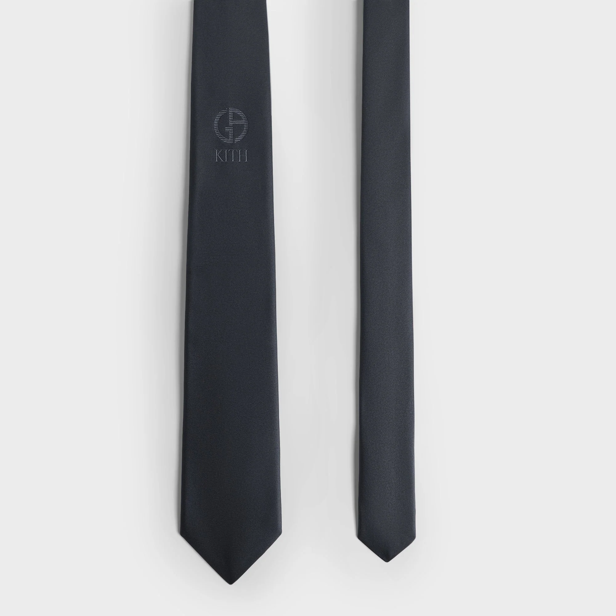 Giorgio Armani & Kith &Kin Jaquard Tie - Ink - Image 3