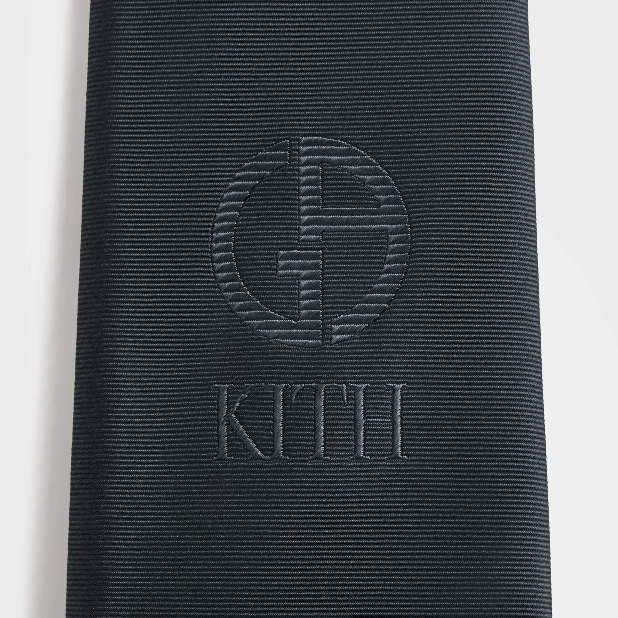 Giorgio Armani & Kith &Kin Jaquard Tie - Ink - Image 5