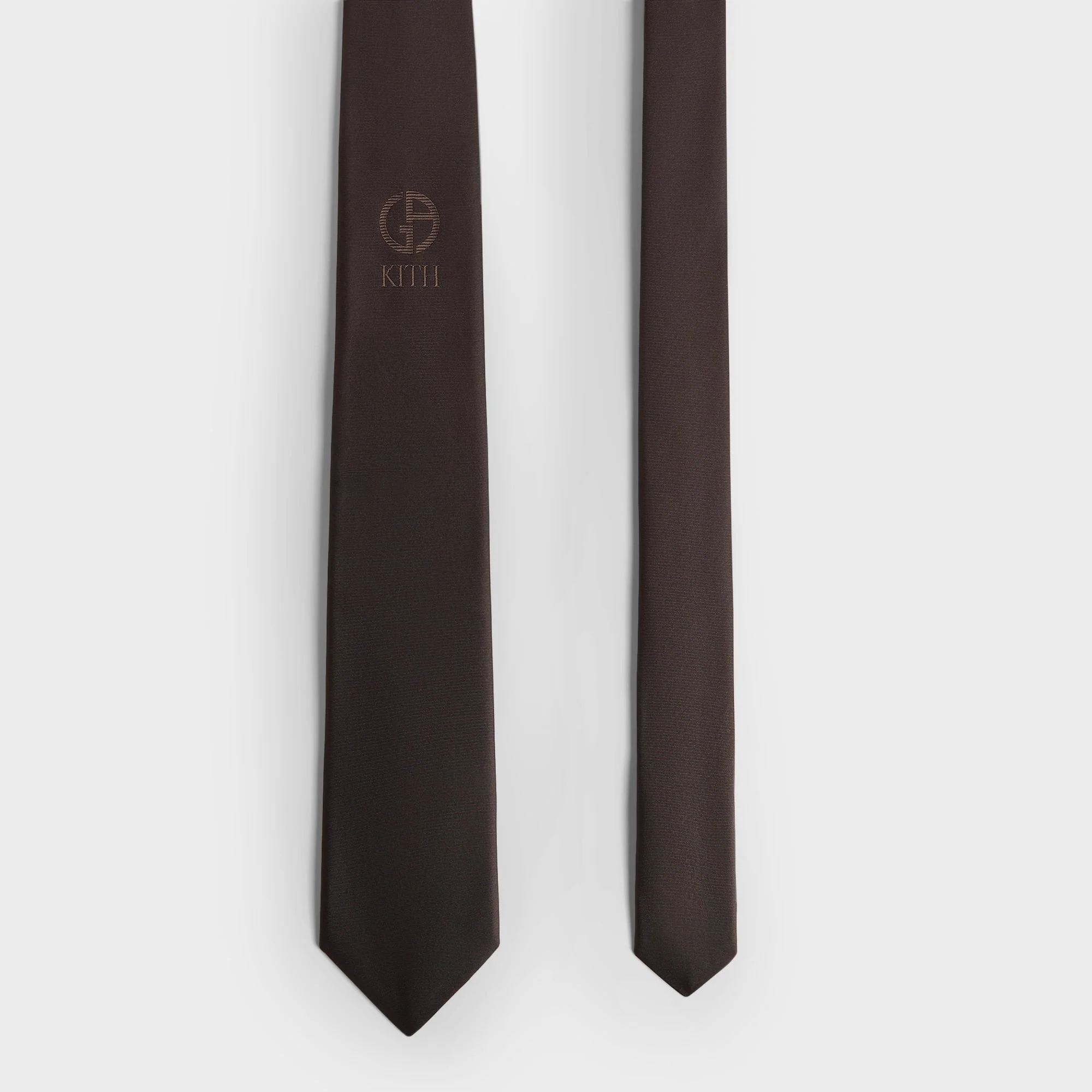 Giorgio Armani & Kith &Kin Jaquard Tie - Kindling - Image 3