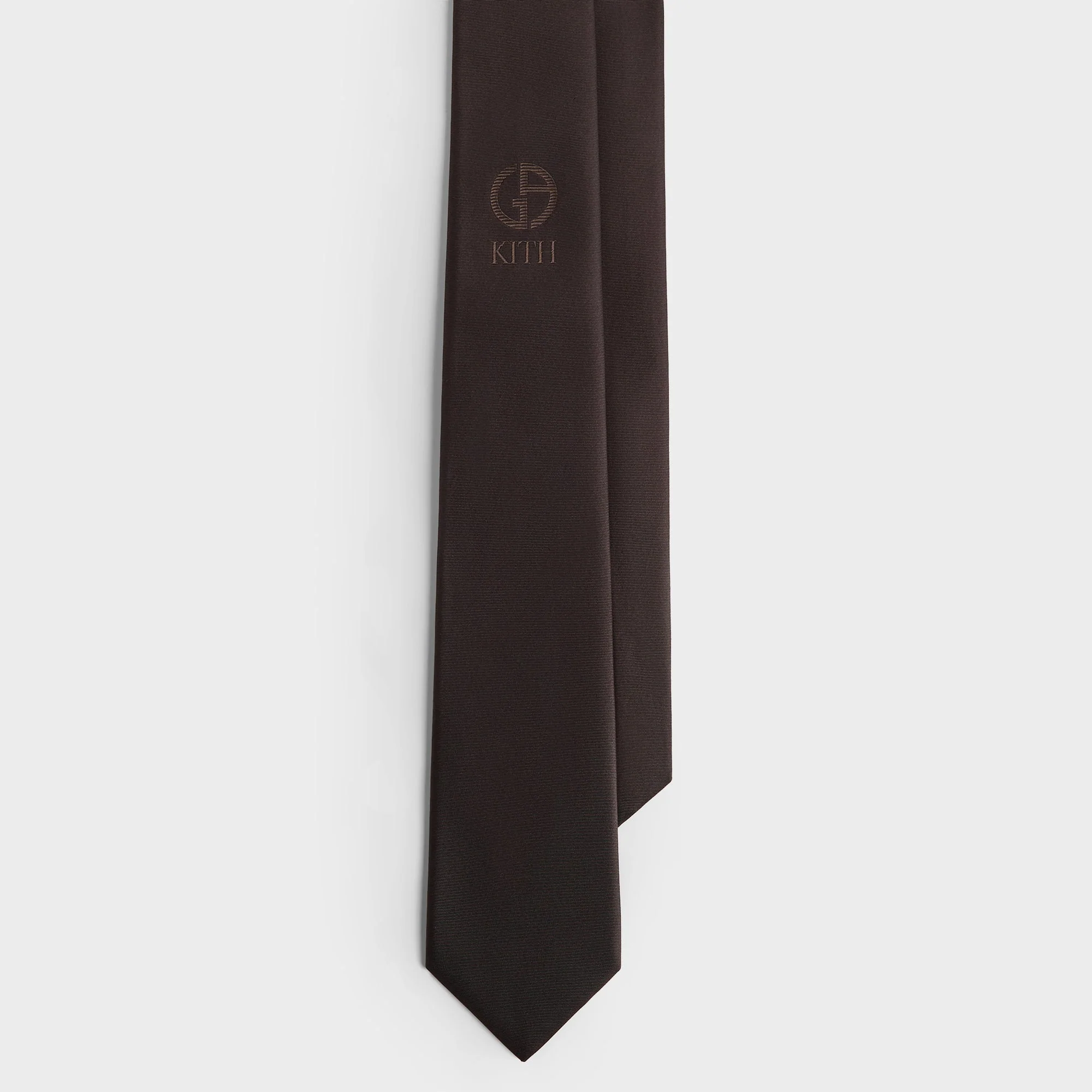 Giorgio Armani & Kith &Kin Jaquard Tie - Kindling - Image 4