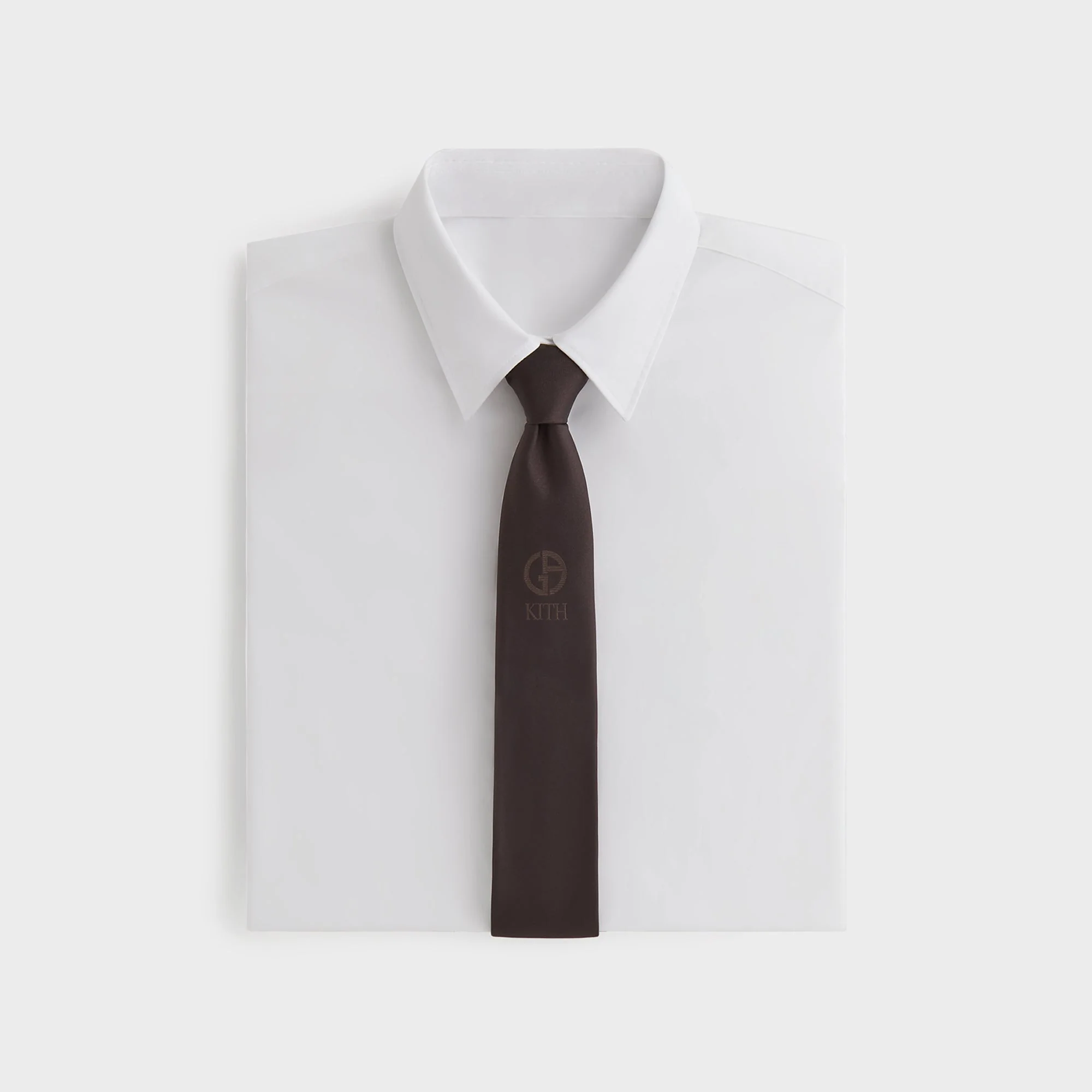 Giorgio Armani & Kith &Kin Jaquard Tie - Kindling - Image 8