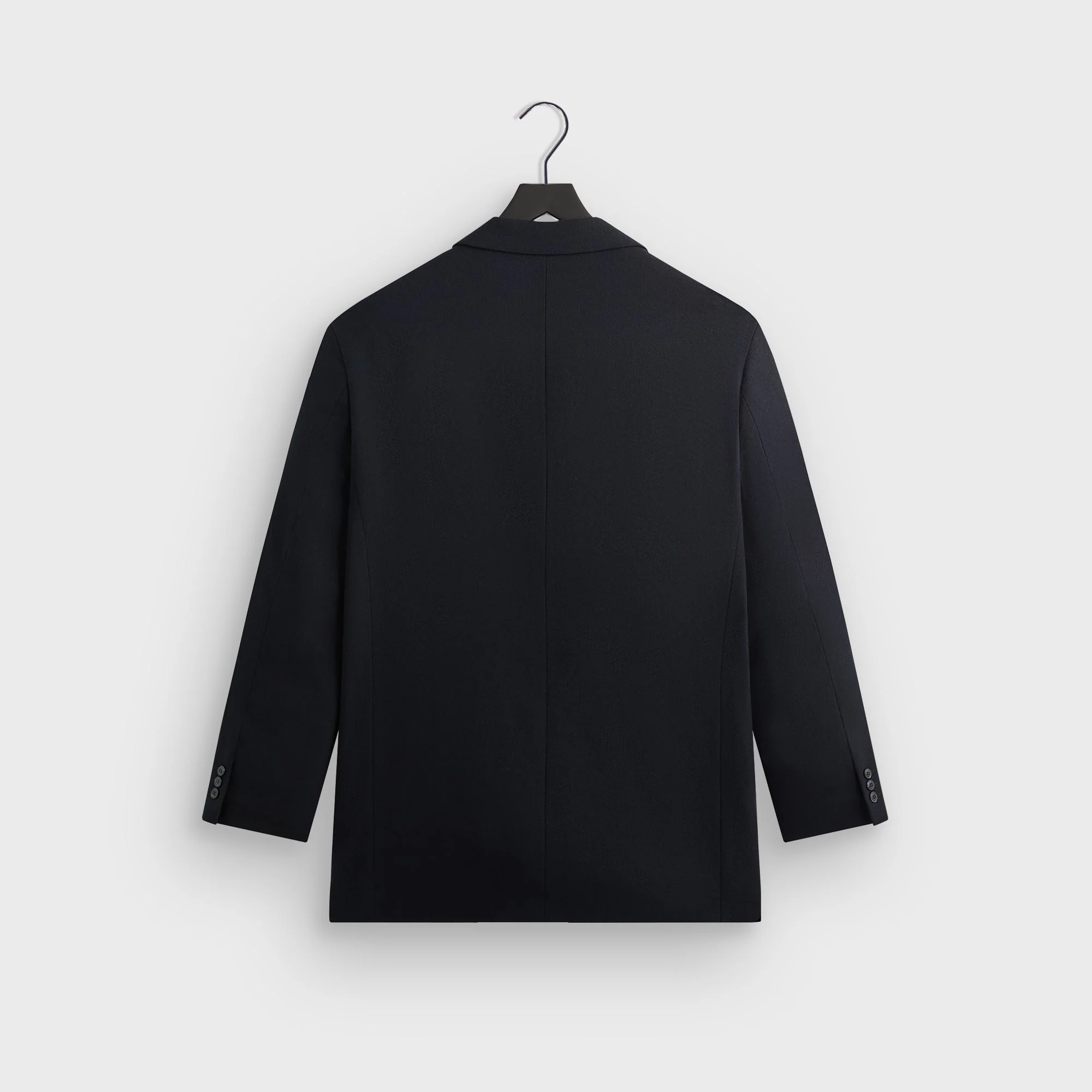 Giorgio Armani & Kith &Kin The Traveler Virgin Wool Double-Breasted Jacket - Ink - Image 3