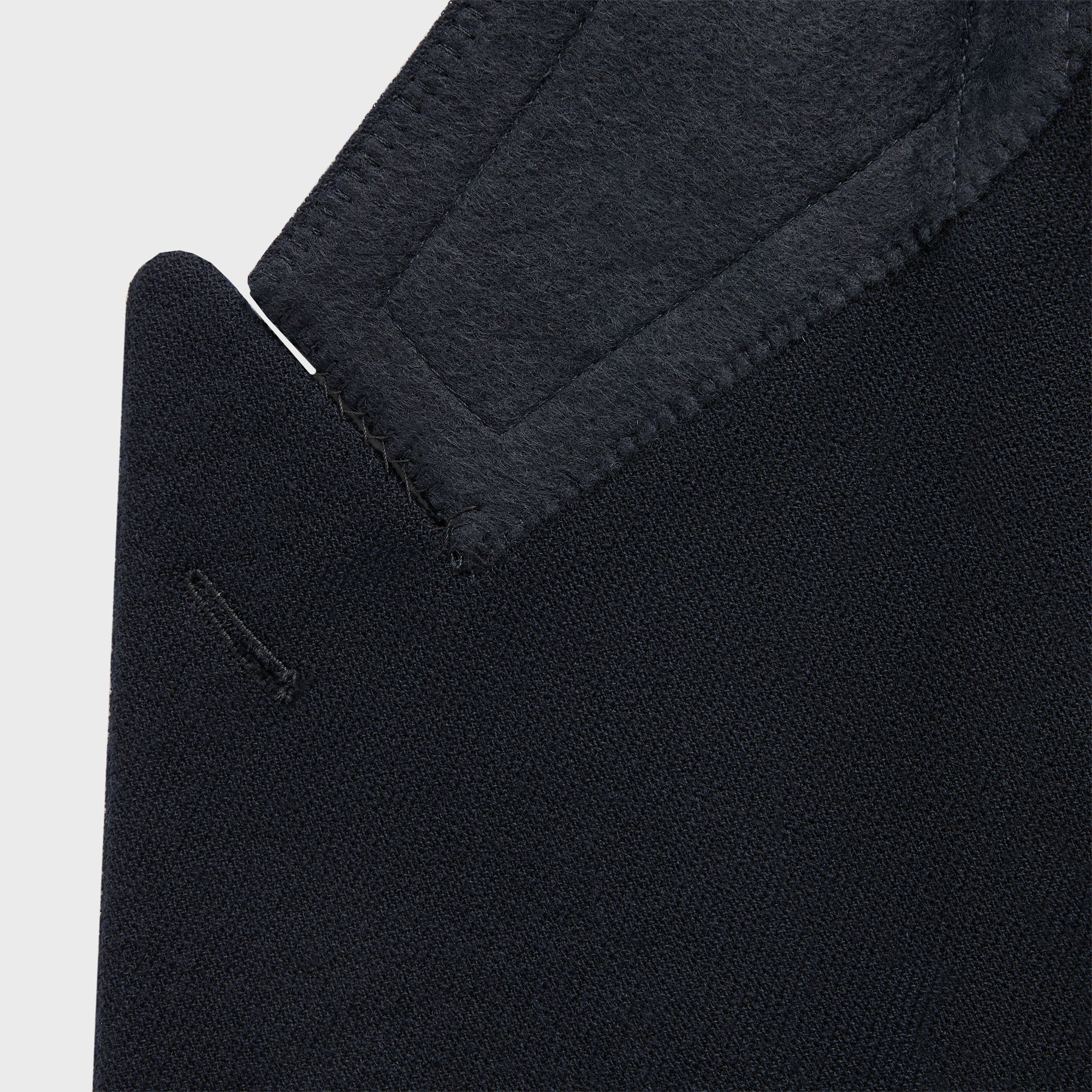 Giorgio Armani & Kith &Kin The Traveler Virgin Wool Double-Breasted Jacket - Ink - Image 8