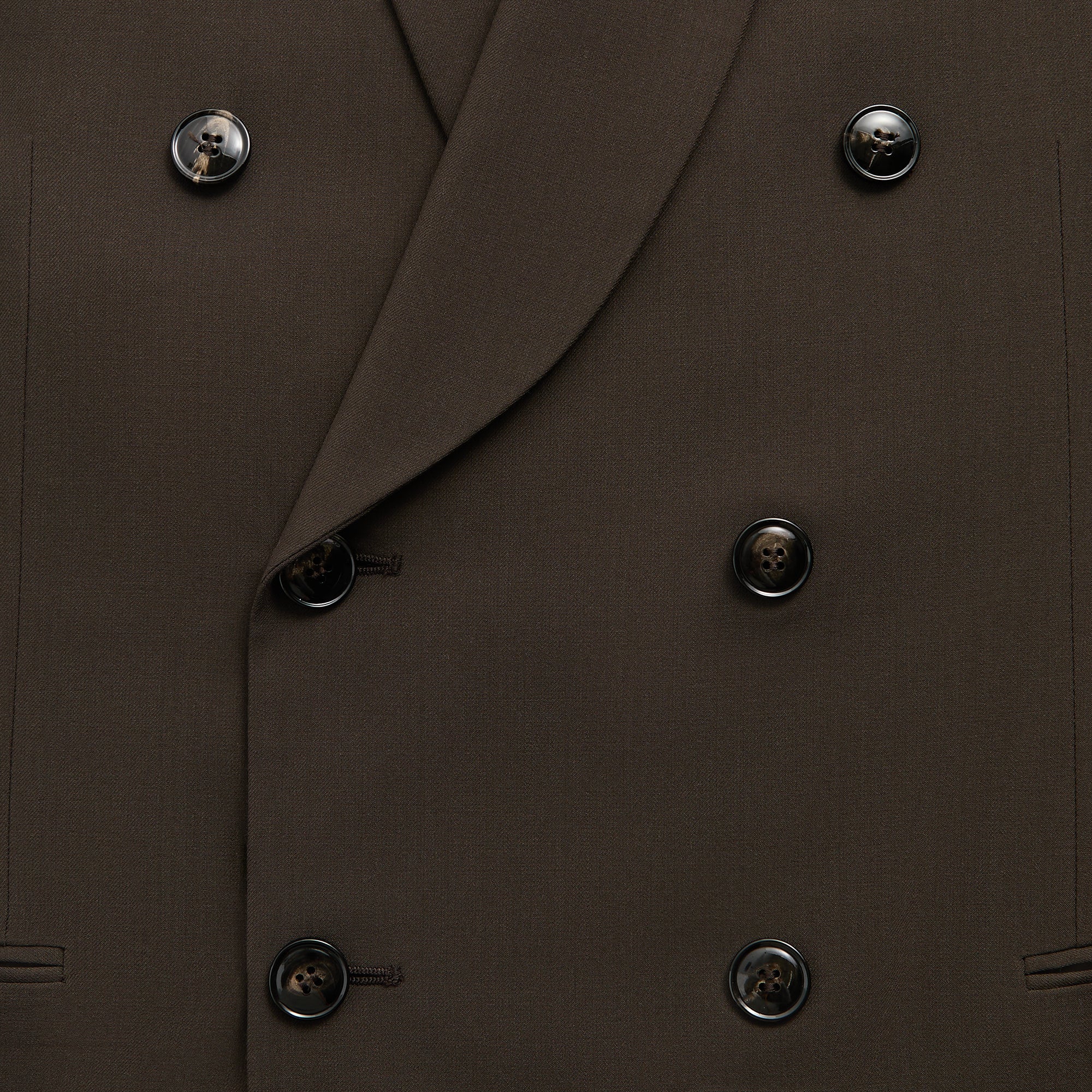 Giorgio Armani & Kith &Kin The Artist Virgin Wool Double-Breasted Jacket - Kindling - Image 5
