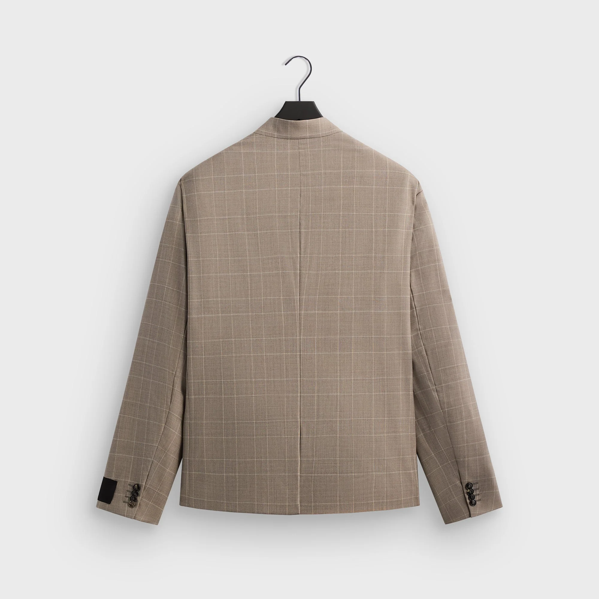 Giorgio Armani & Kith &Kin Single Breasted Collarless Jacket - Dark Ash - Image 3